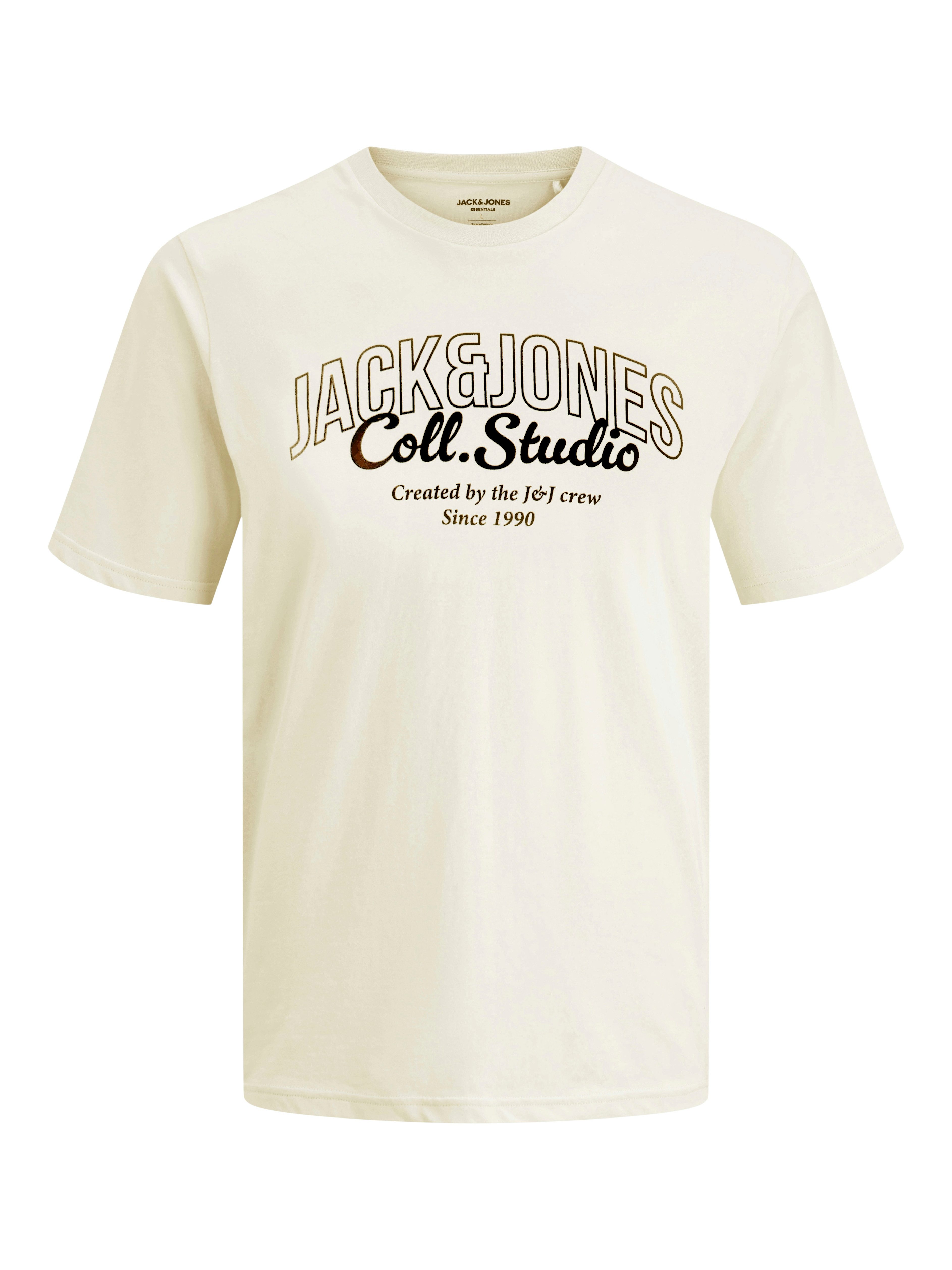 Jack & Jones Shirt met korte mouwen JJMAKOTO TEE SS CREW NECK 3PK MP (set, 3-delig)