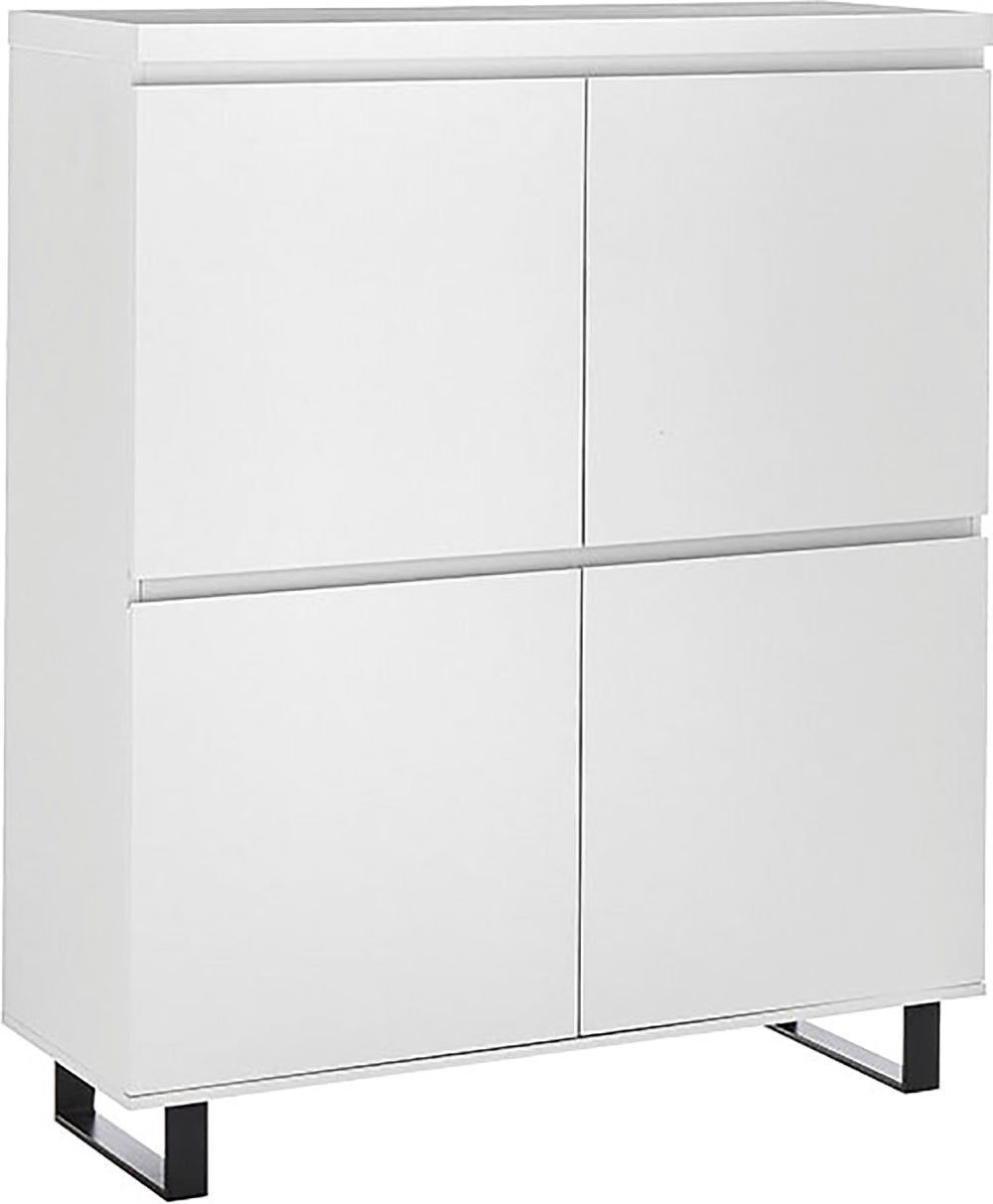 MCA furniture Highboard AUSTIN hoge ladekast Deuren met demping/ soft-close