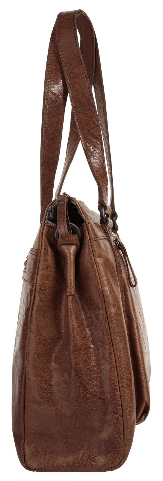 Spikes & Sparrow Shopper echt leder