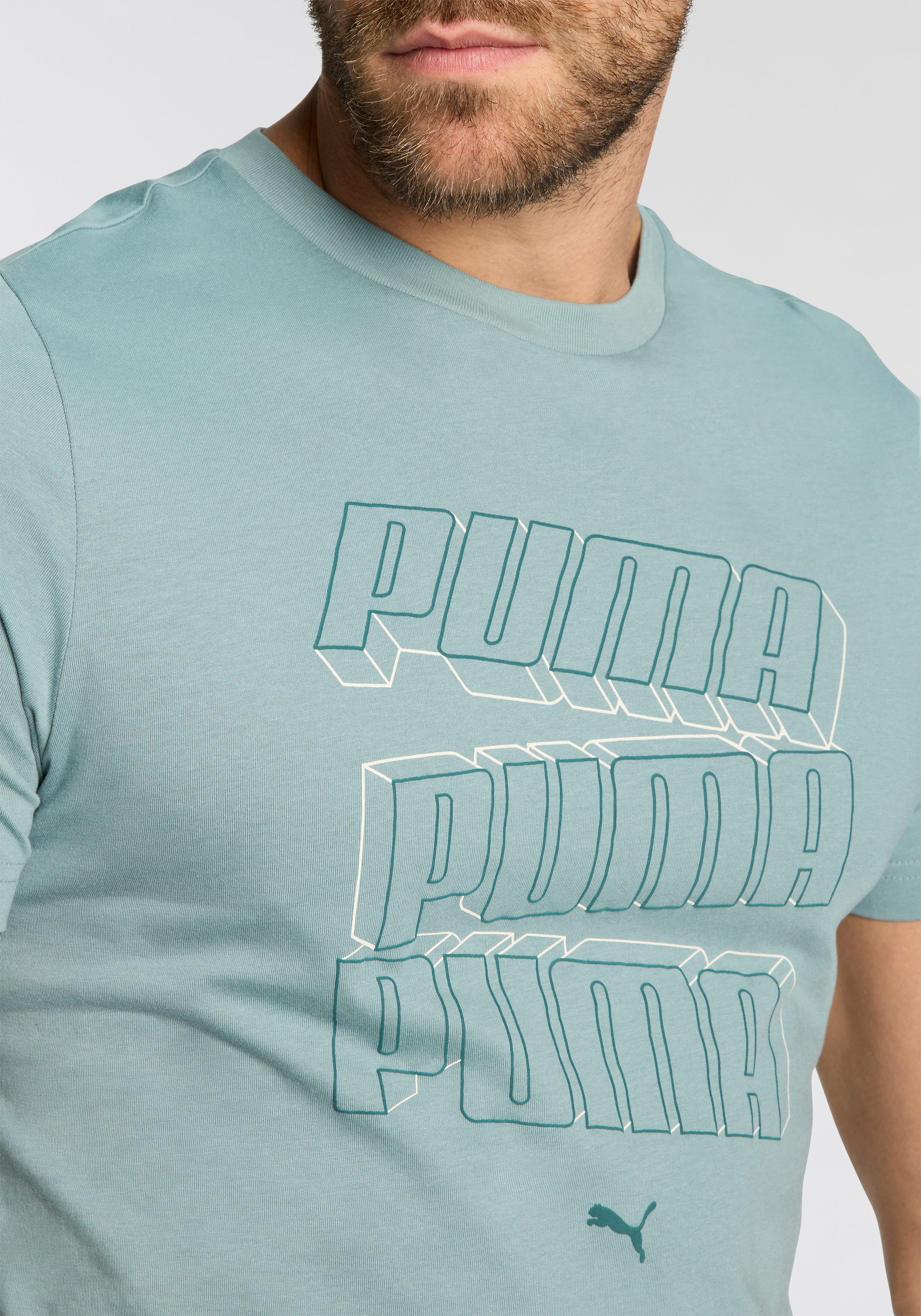 PUMA T-shirt ESS LOGO LAB HOG TEE