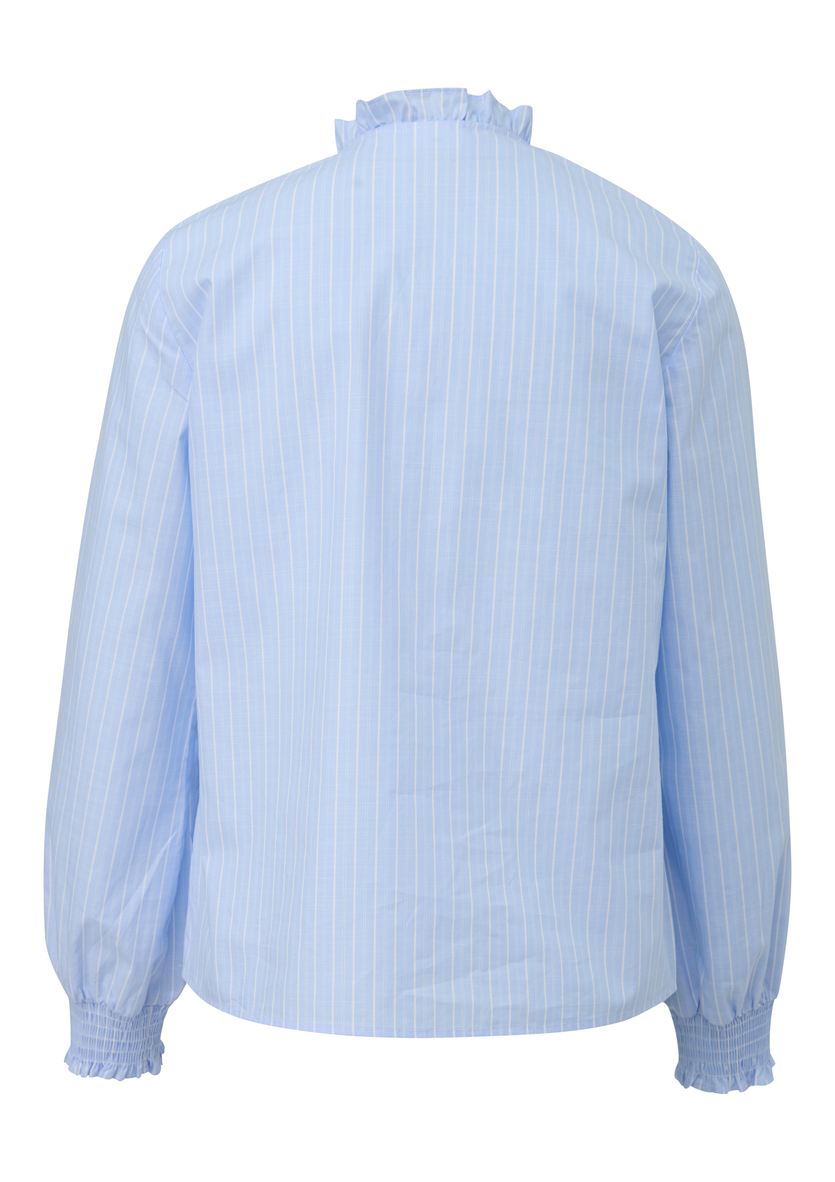 s.Oliver BLACK LABEL Overhemdblouse met elastiek bij de hals