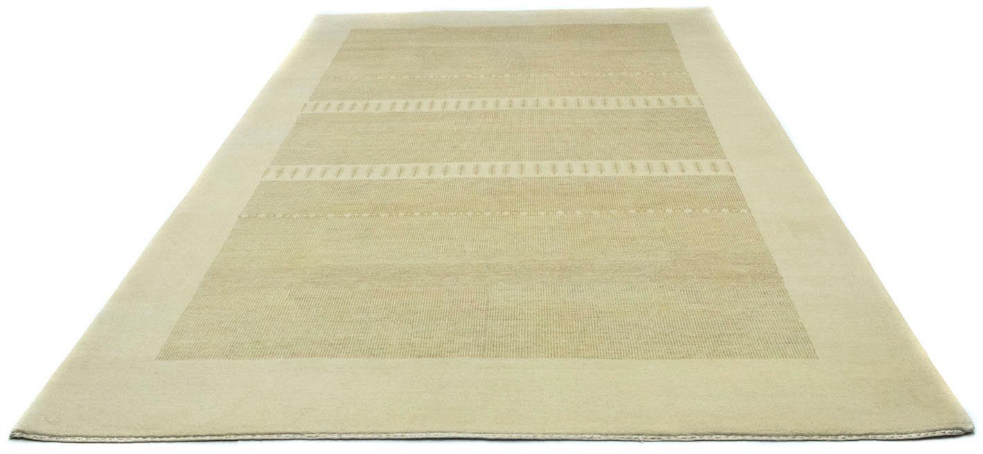 morgenland Wollen kleed Gabbeh minimaal beige 304 x 197 cm Uniek exemplaar met certificaat