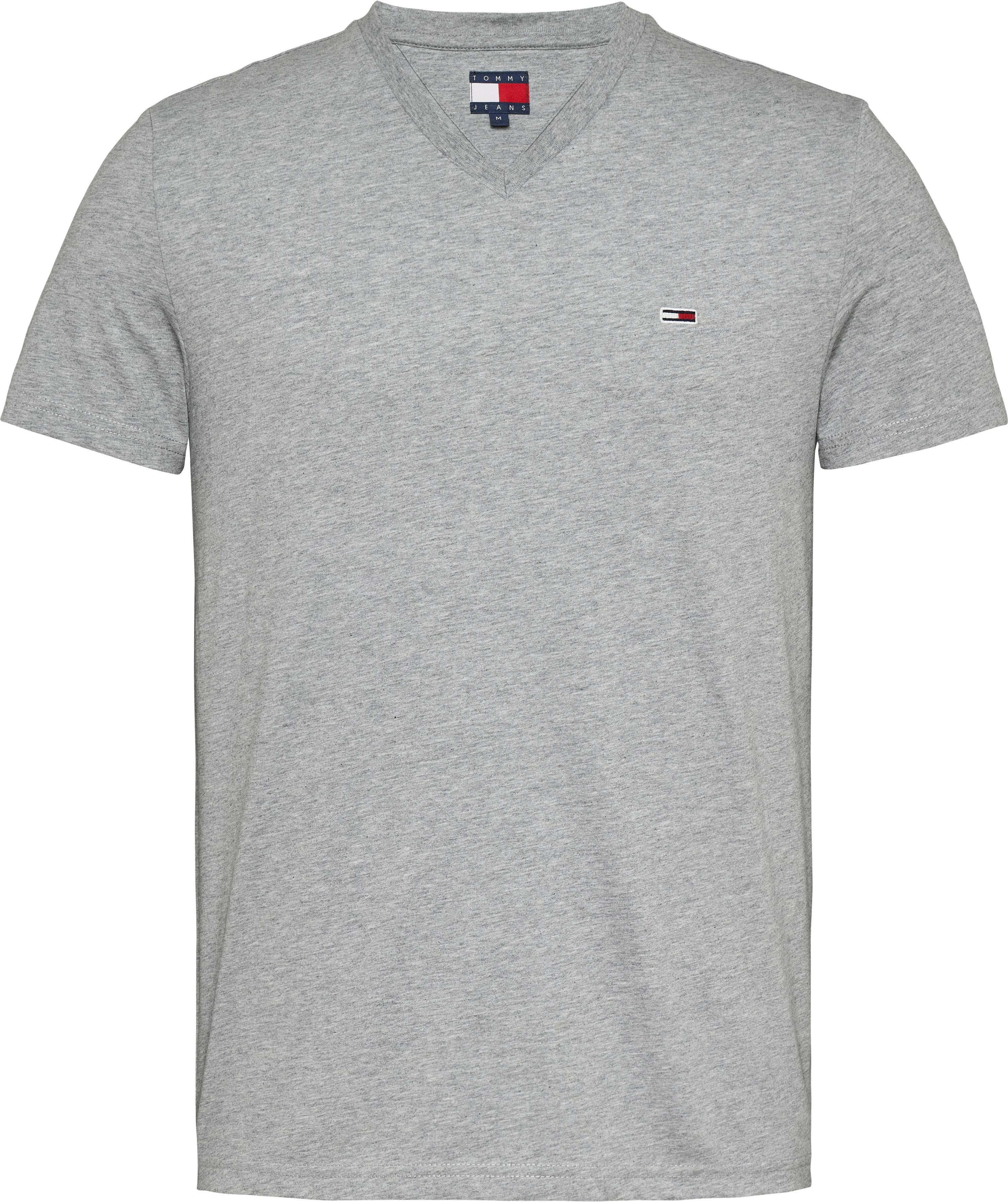 TOMMY JEANS T-shirt TJM XSLIM JASPE VNECK TEE EXT