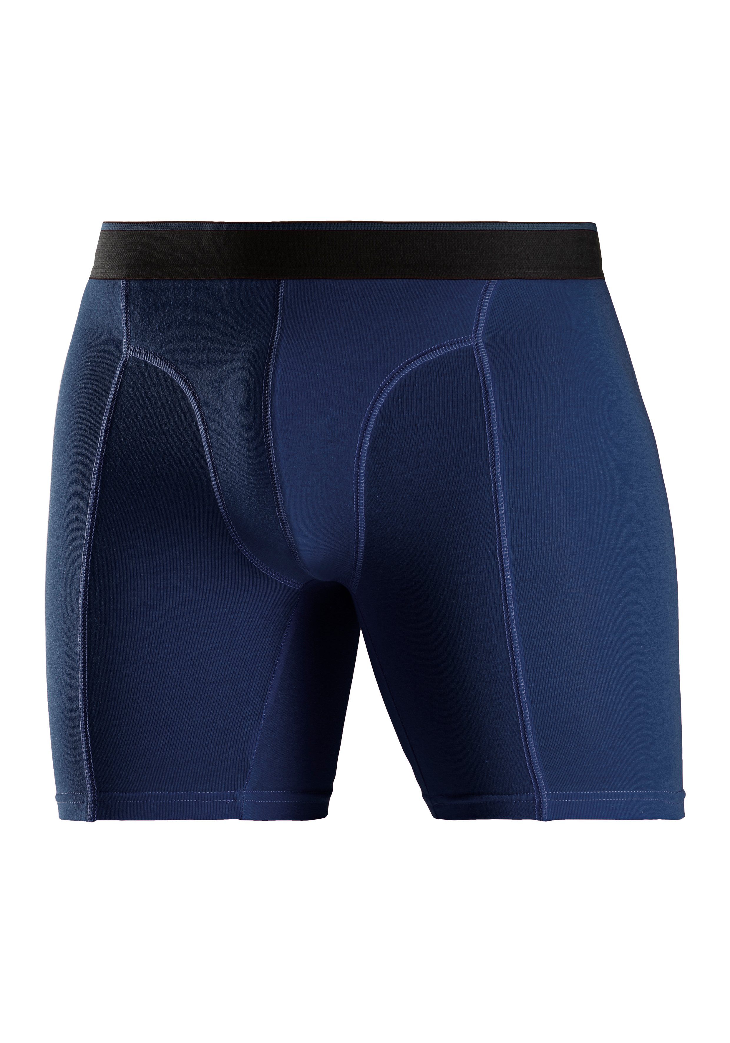 AUTHENTIC LE JOGGER Lange boxershort met twee kleuren geweven band en langere pijpen (set, 5 stuks)