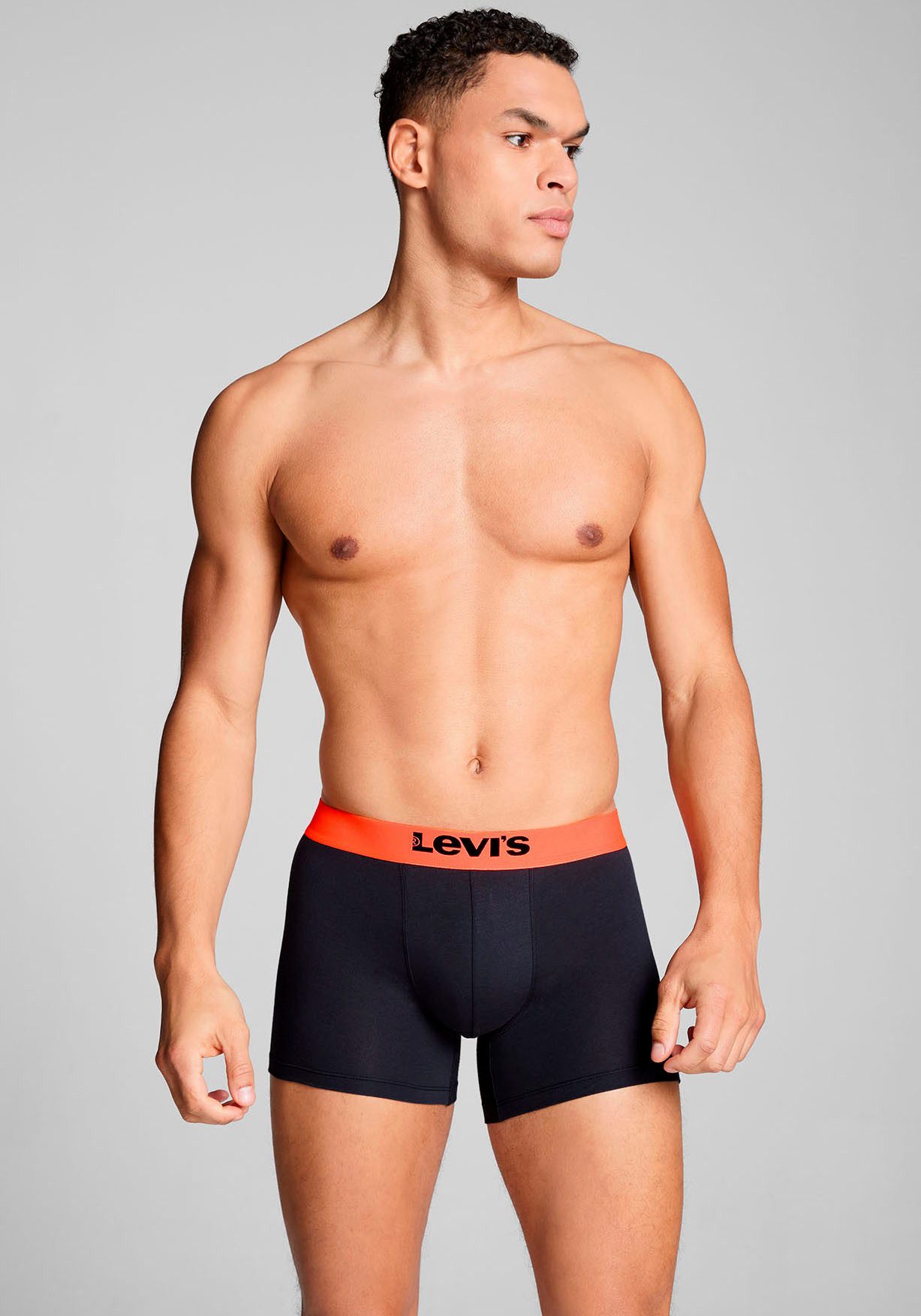 Levi's Boxershort met contrasterende logo-band (Set van 3)