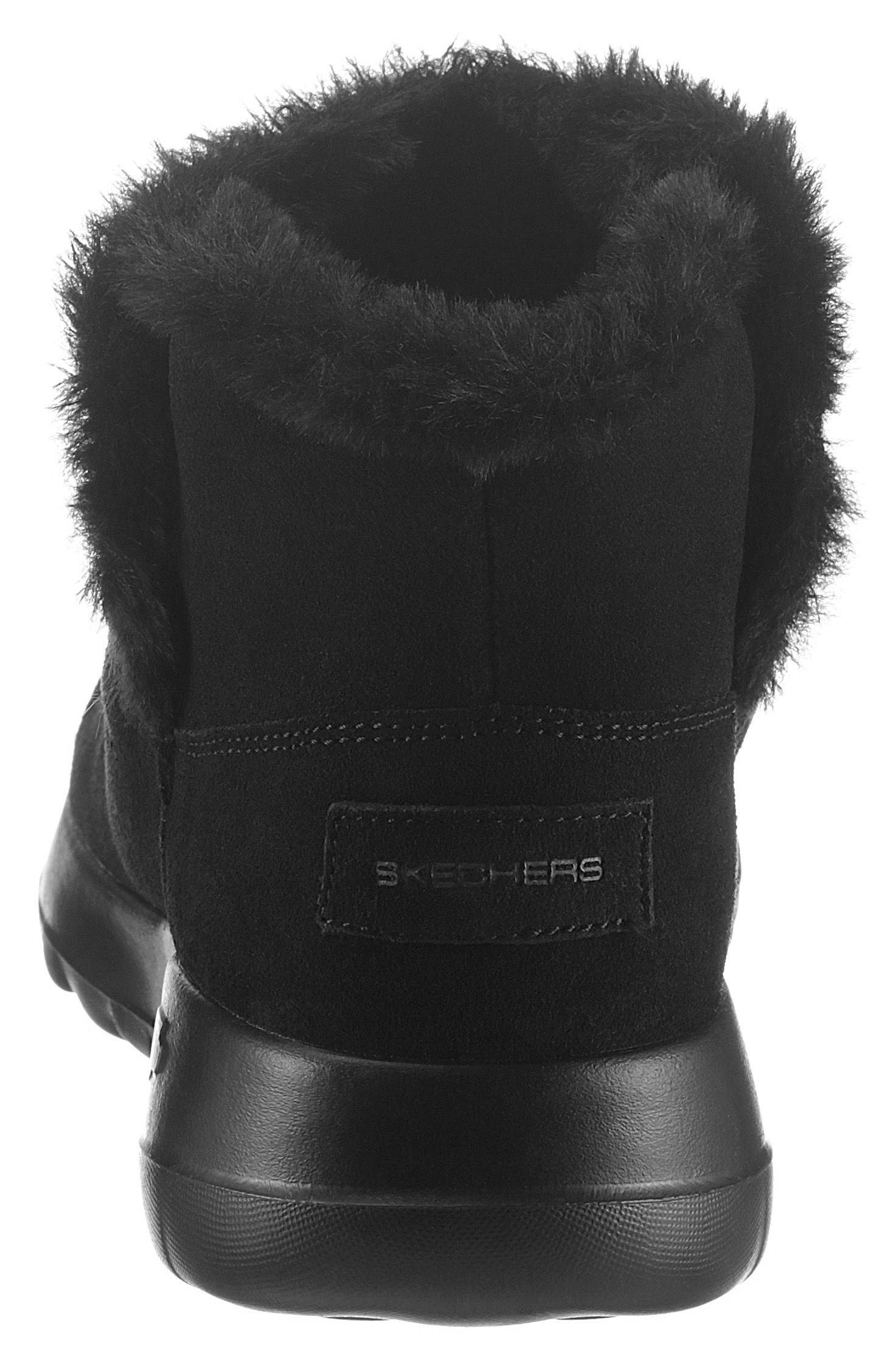 Skechers Winterlaarzen On the Go Joy - Bundle Up Sneeuwlaarzen met faux-bont afwerking