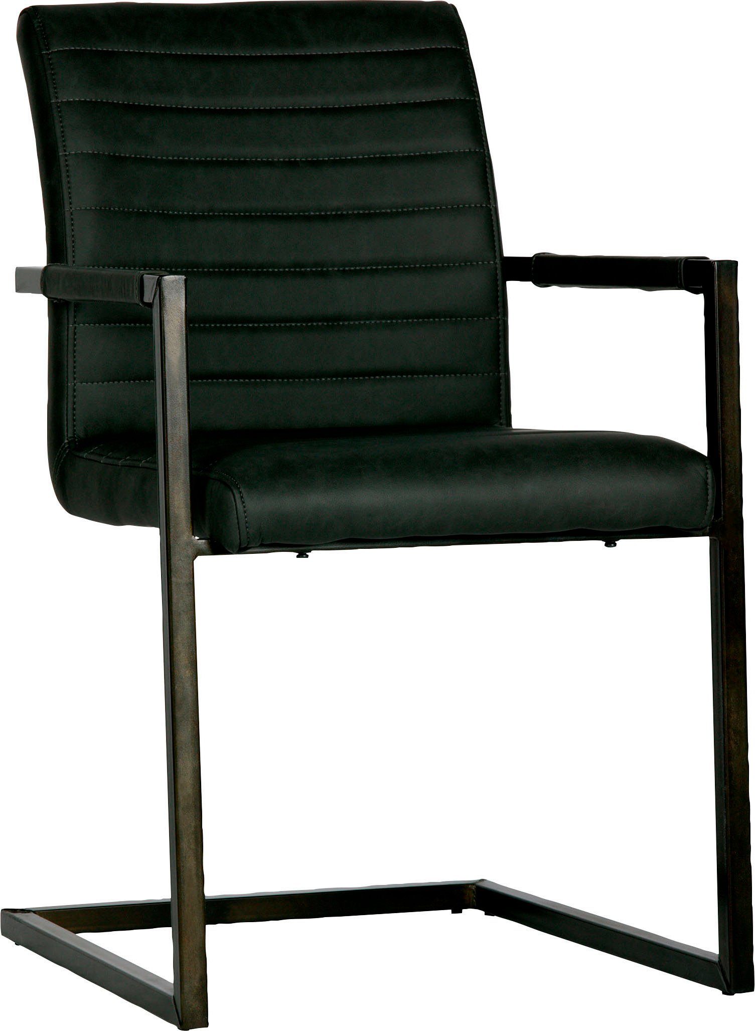 WOOOD Eetkamerstoel Bass Vrije schommelstoel, breedte 54 cm (2 stuks)