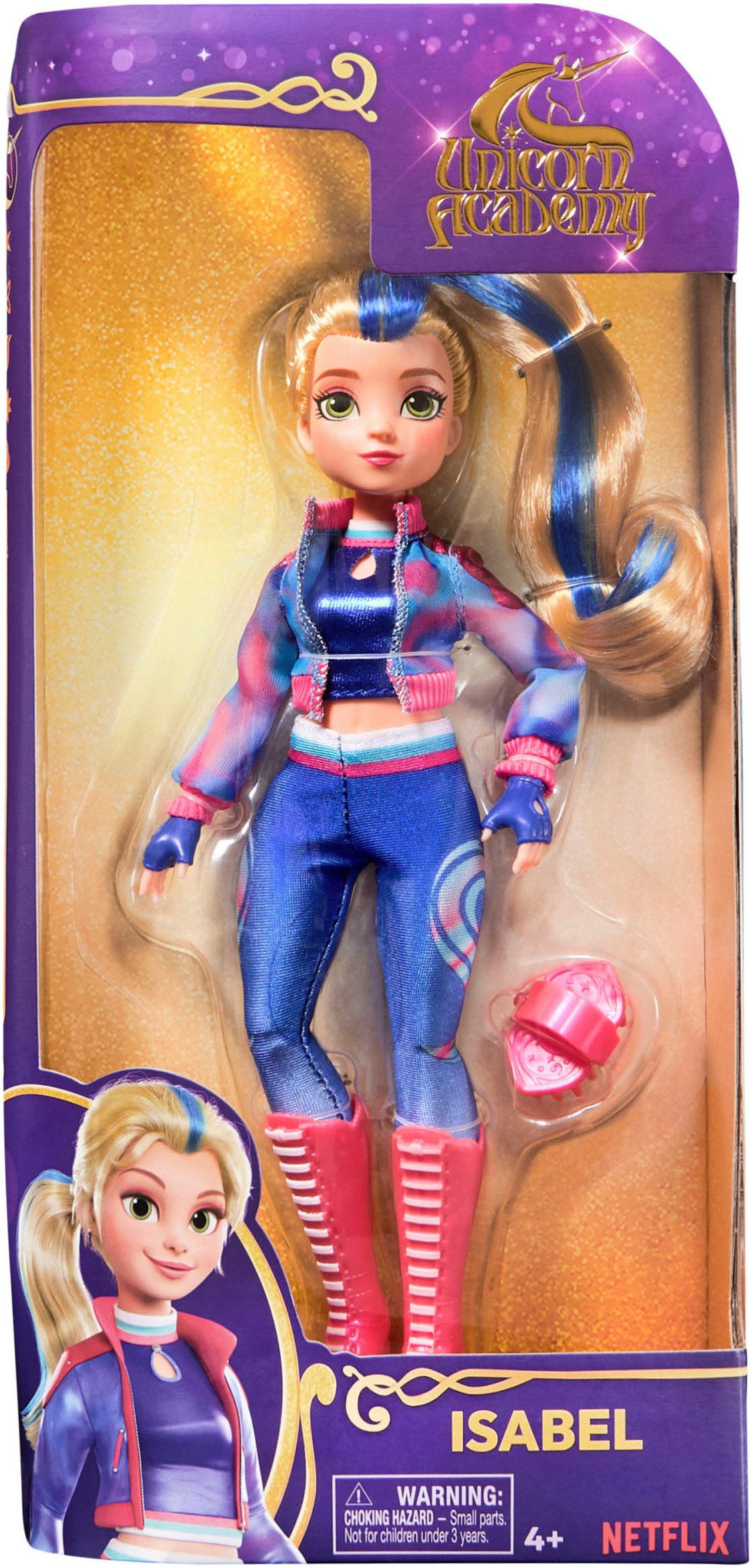 Spin Master Aankleedpop Unicorn Academy - Fashion Doll - Isabel
