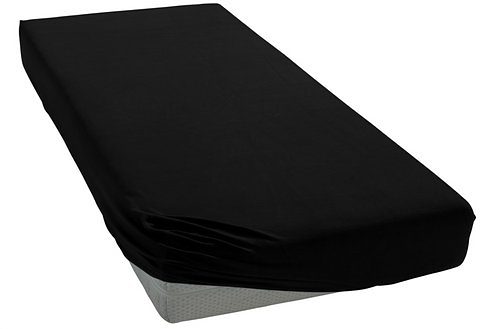 bellana Hoeslaken Jersey-elastaan aqua in mt. 90x200, 140x200 of 180x200 cm van katoen, voor matrassen tot 35 cm hoogte, laken, hoeslaken (1 stuk)