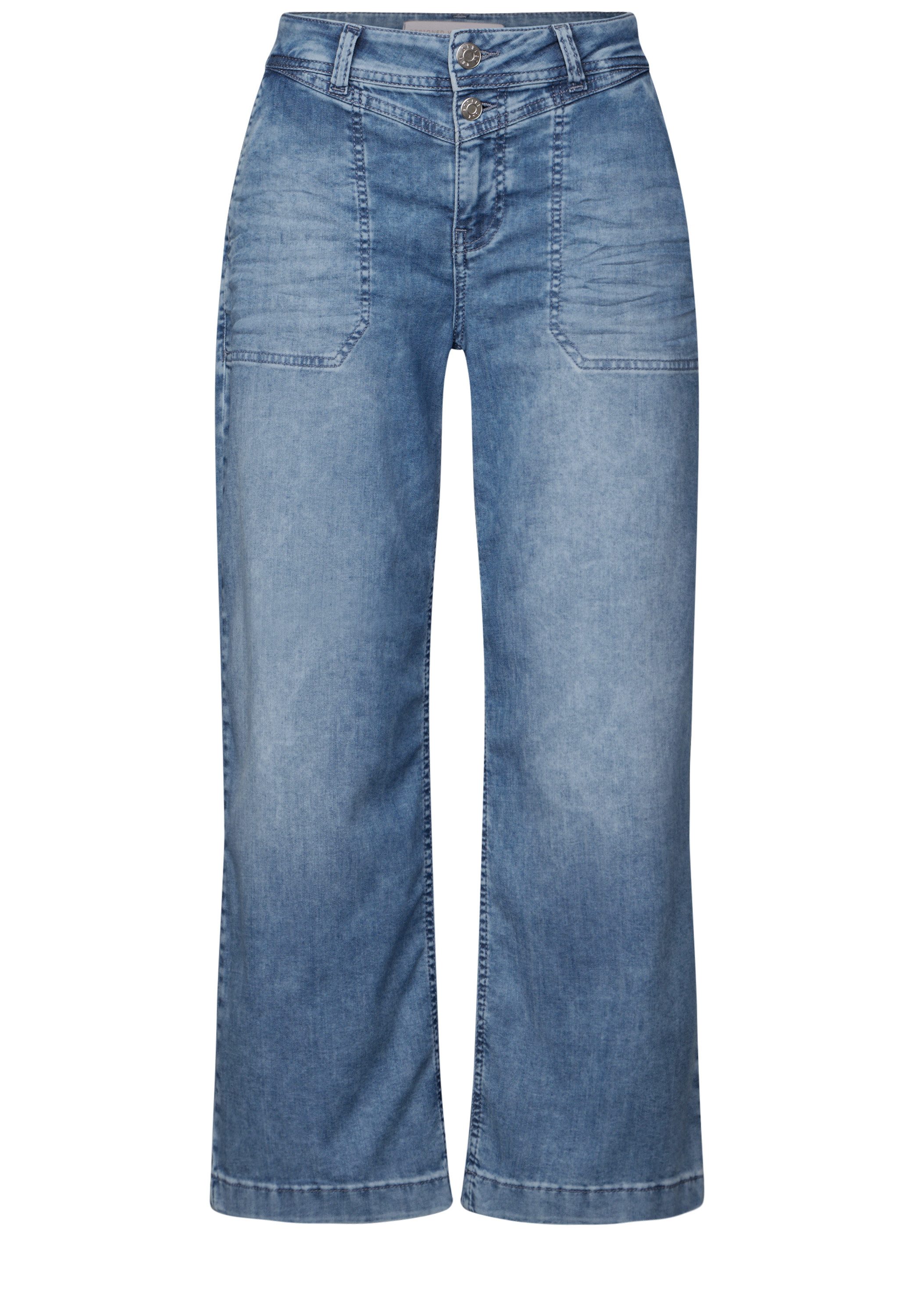 STREET ONE Wijde jeans