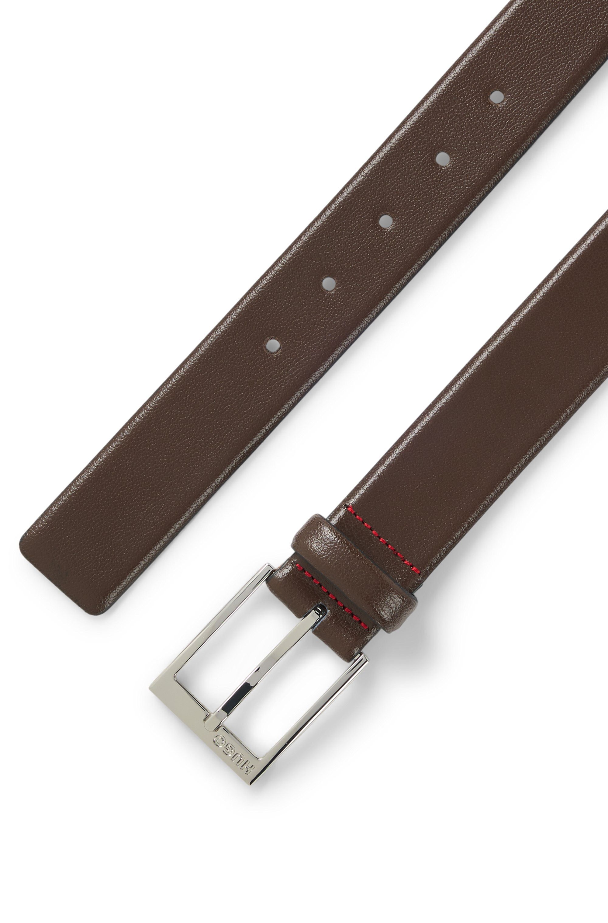 HUGO Leren riem Gellot_Sz35