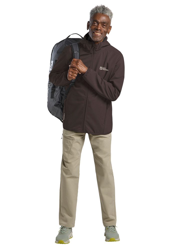 Jack Wolfskin Softshell-jack BORNBERG HOODY M