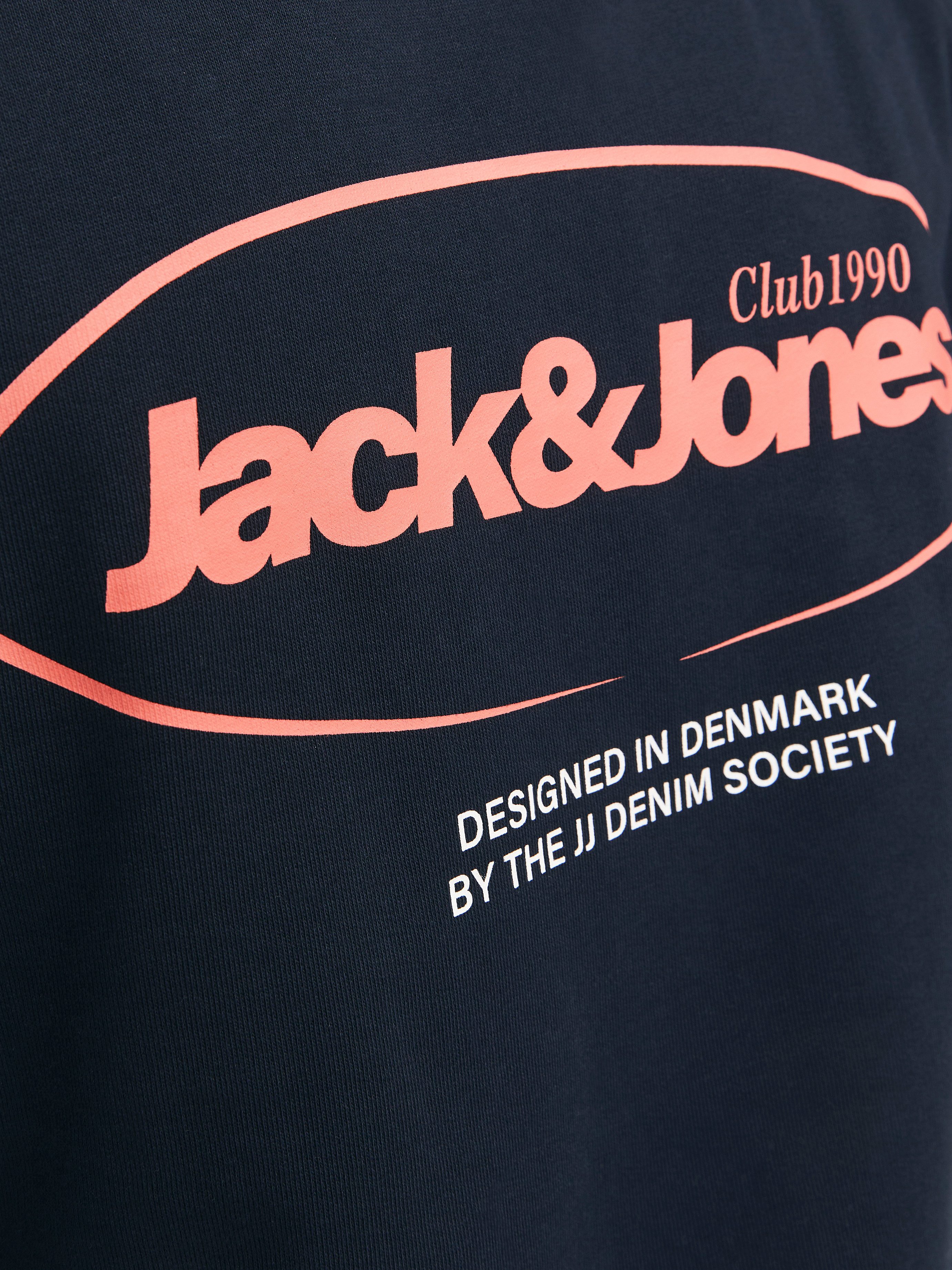 Jack & Jones Sweatshirt JJEBRADLEY GRAPHIC SWEAT CREW NOOS