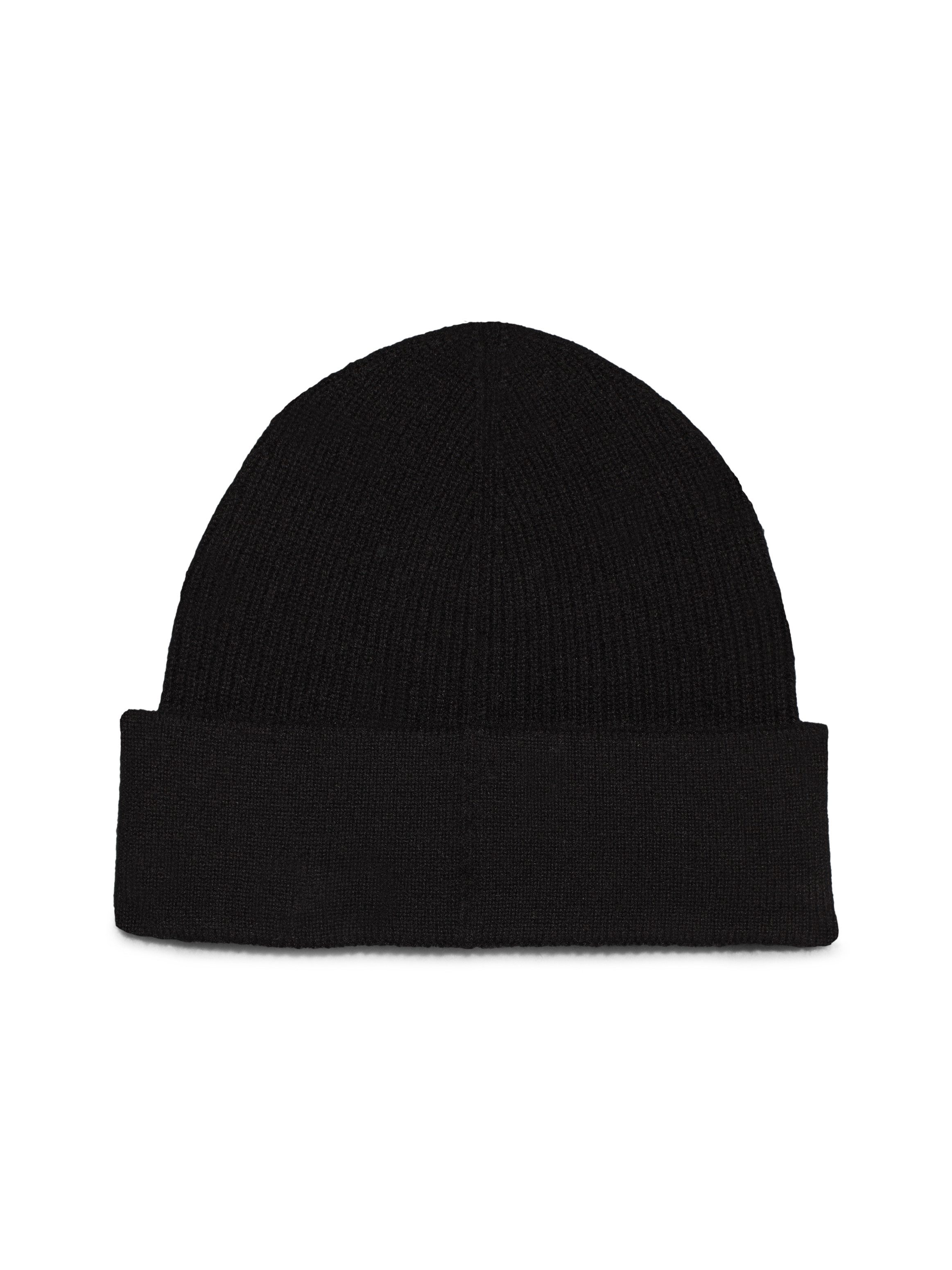 Calvin Klein Beanie CASHMERE CHUNKY OPEN RIB BEANIE