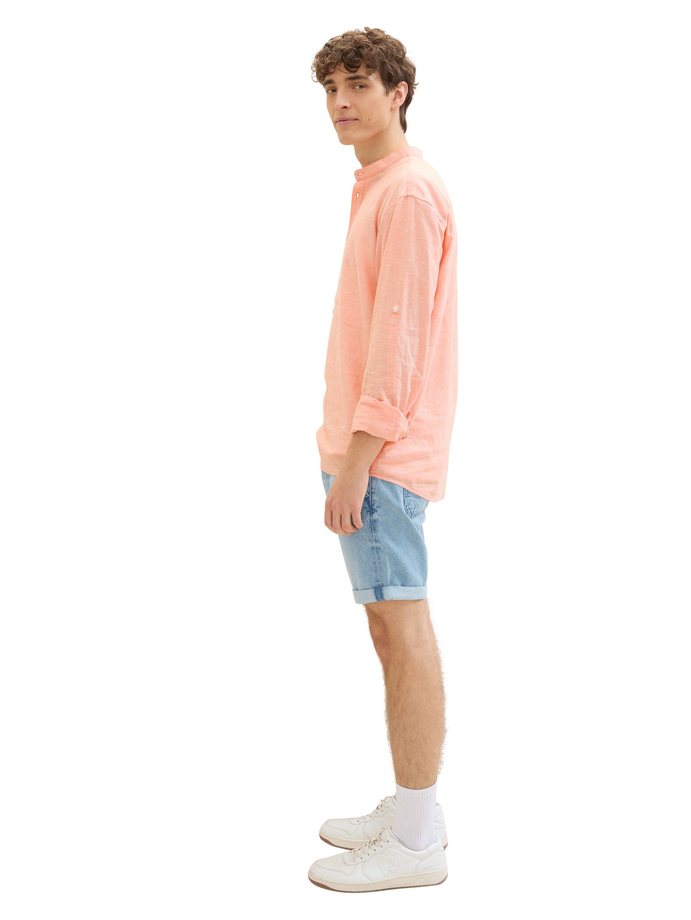 Tom Tailor Denim Jeansshort met authentieke wassing