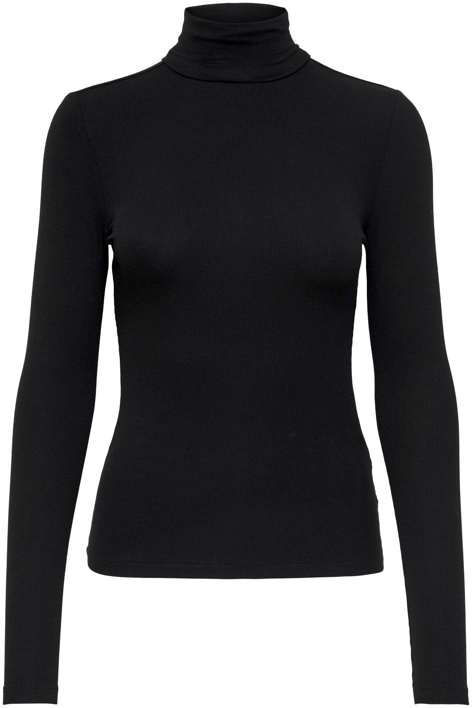 Only Colshirt ONLSILLE ROLL NECK TOP JRS