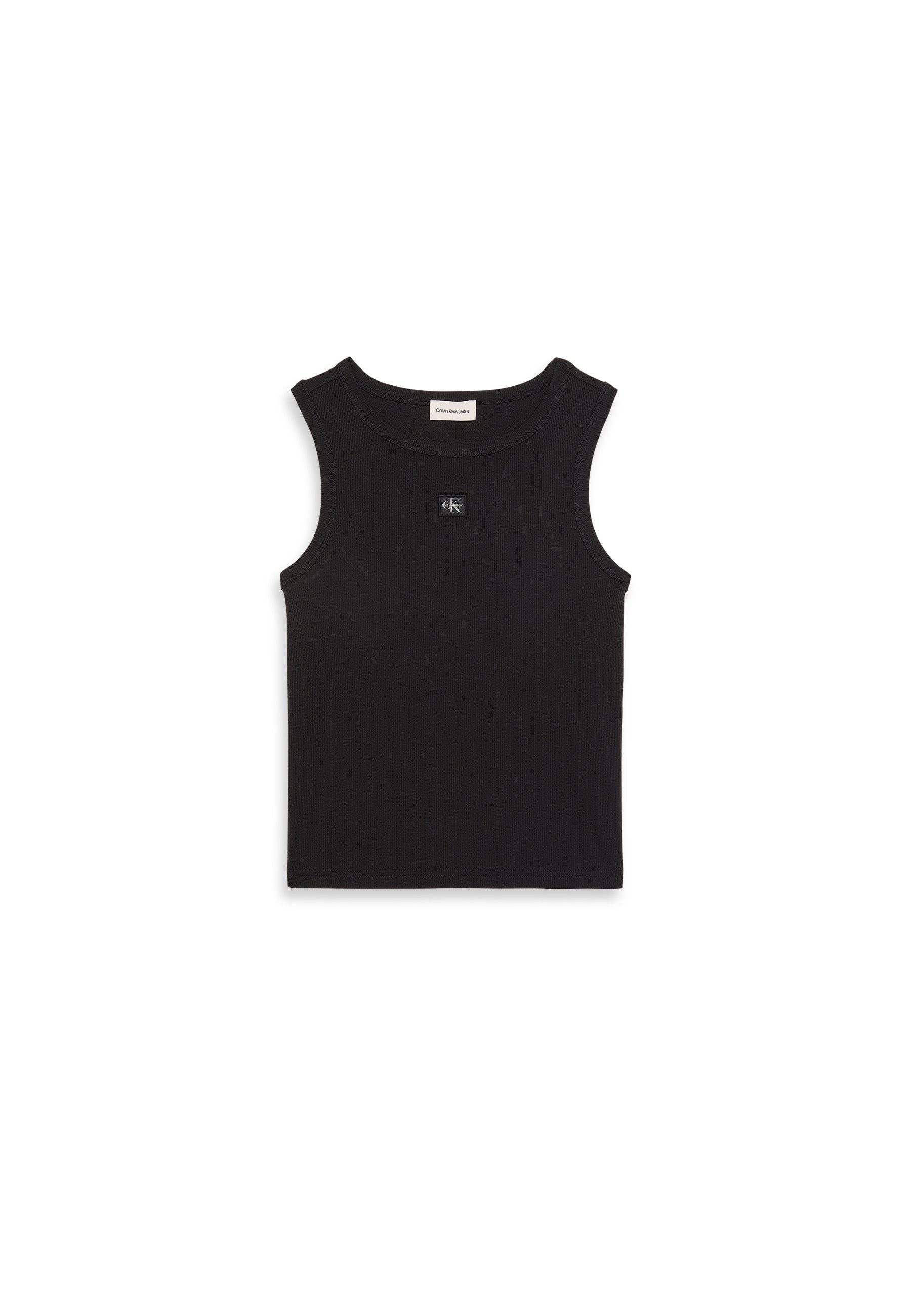 Calvin Klein Tanktop A - WVN LBL 2X2 CTTN