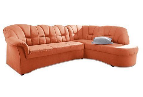 DOMO collection Hoekbank Papenburg, tijdloze rugsteppingen, elegante armleuning, L-vorm