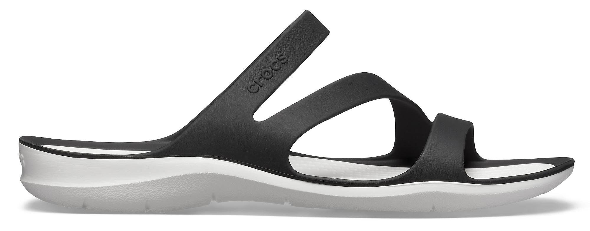 Crocs Badslippers Swiftwater Sandal , zomerschoen, badschoen, glijbaan, met noppen binnenzool