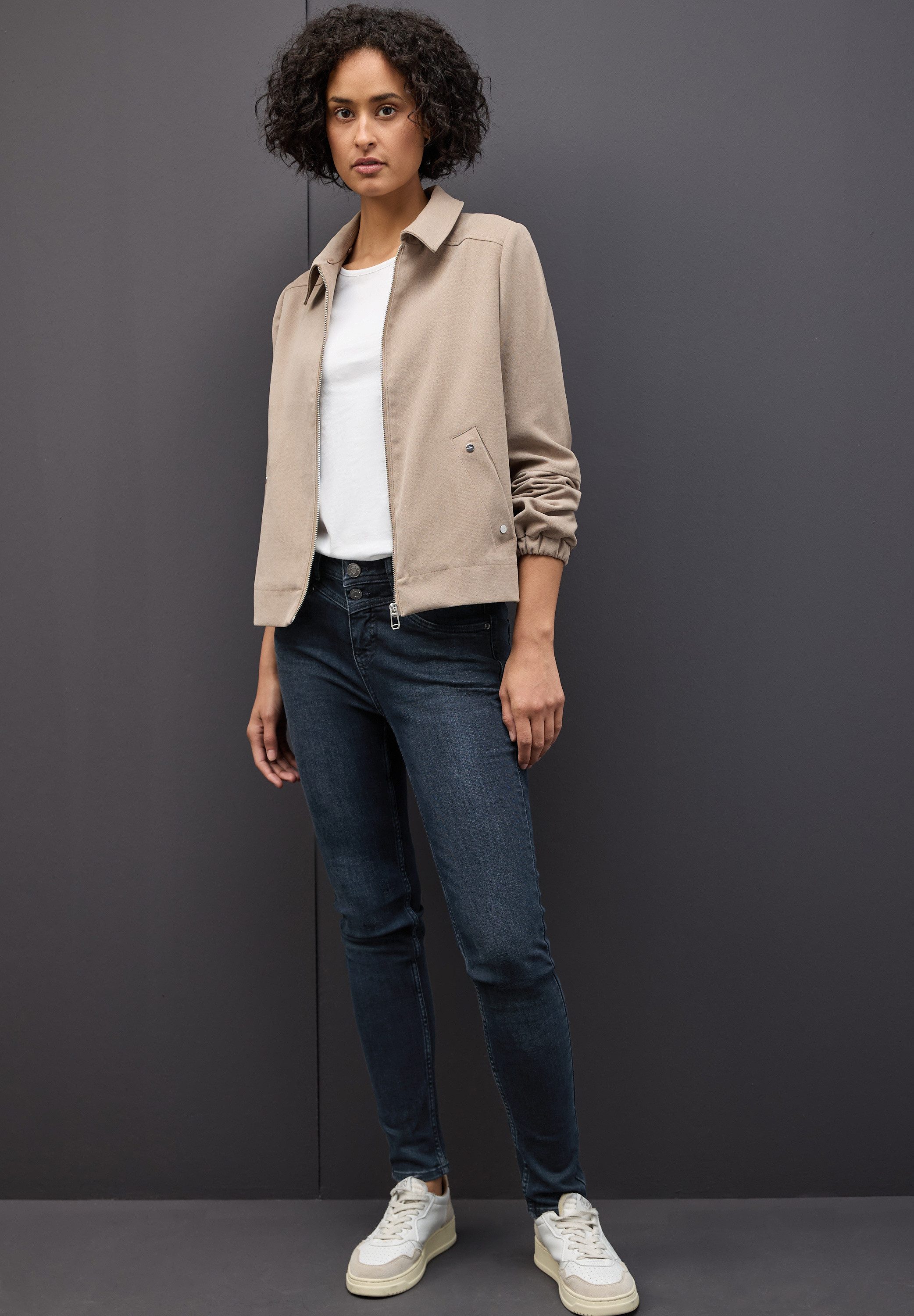 STREET ONE Slim fit jeans Style York in 5-pocket-stijl en met stretch