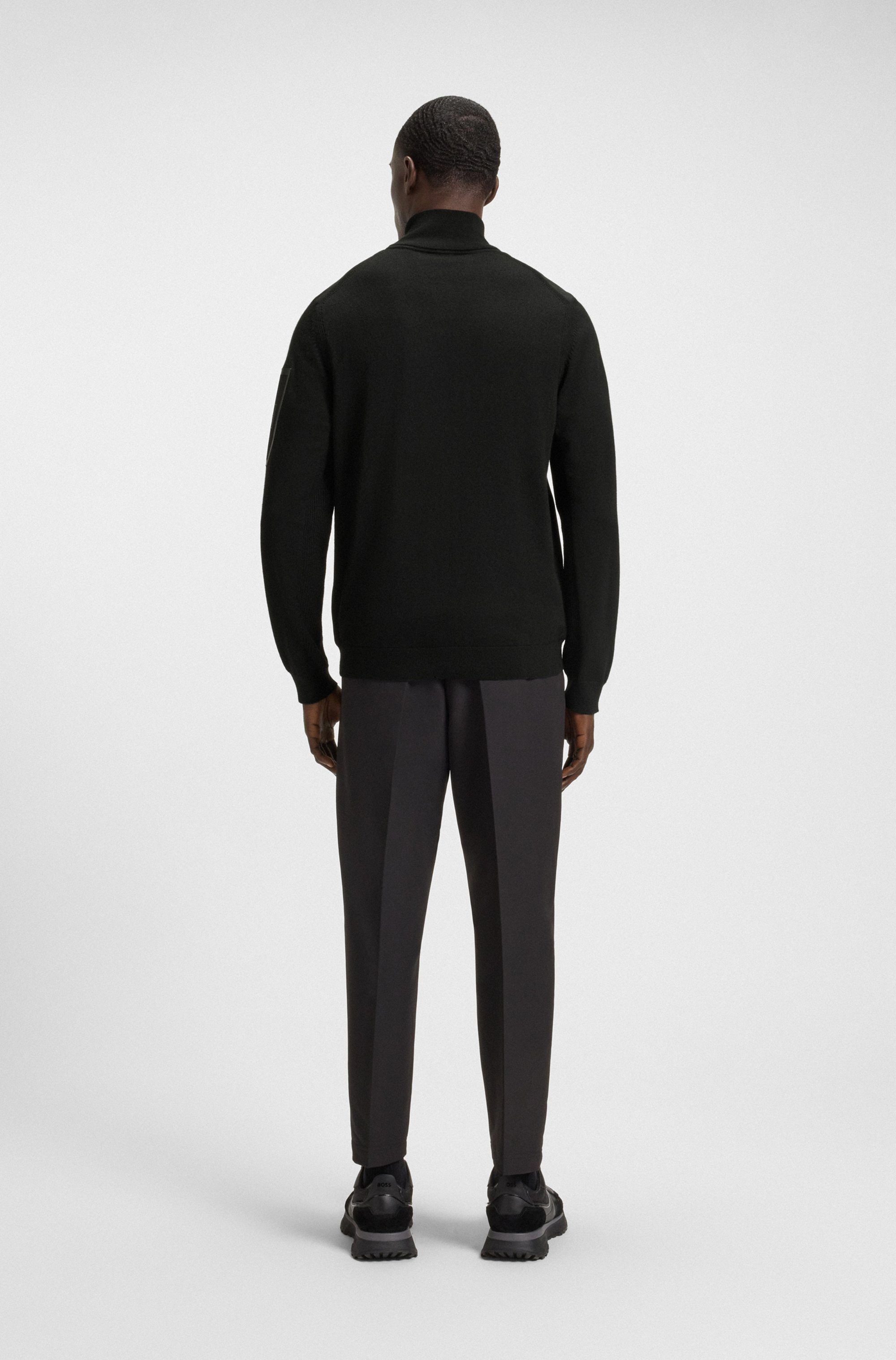 BOSS GREEN Hybride jas Momentum regular fit, met staande kraag