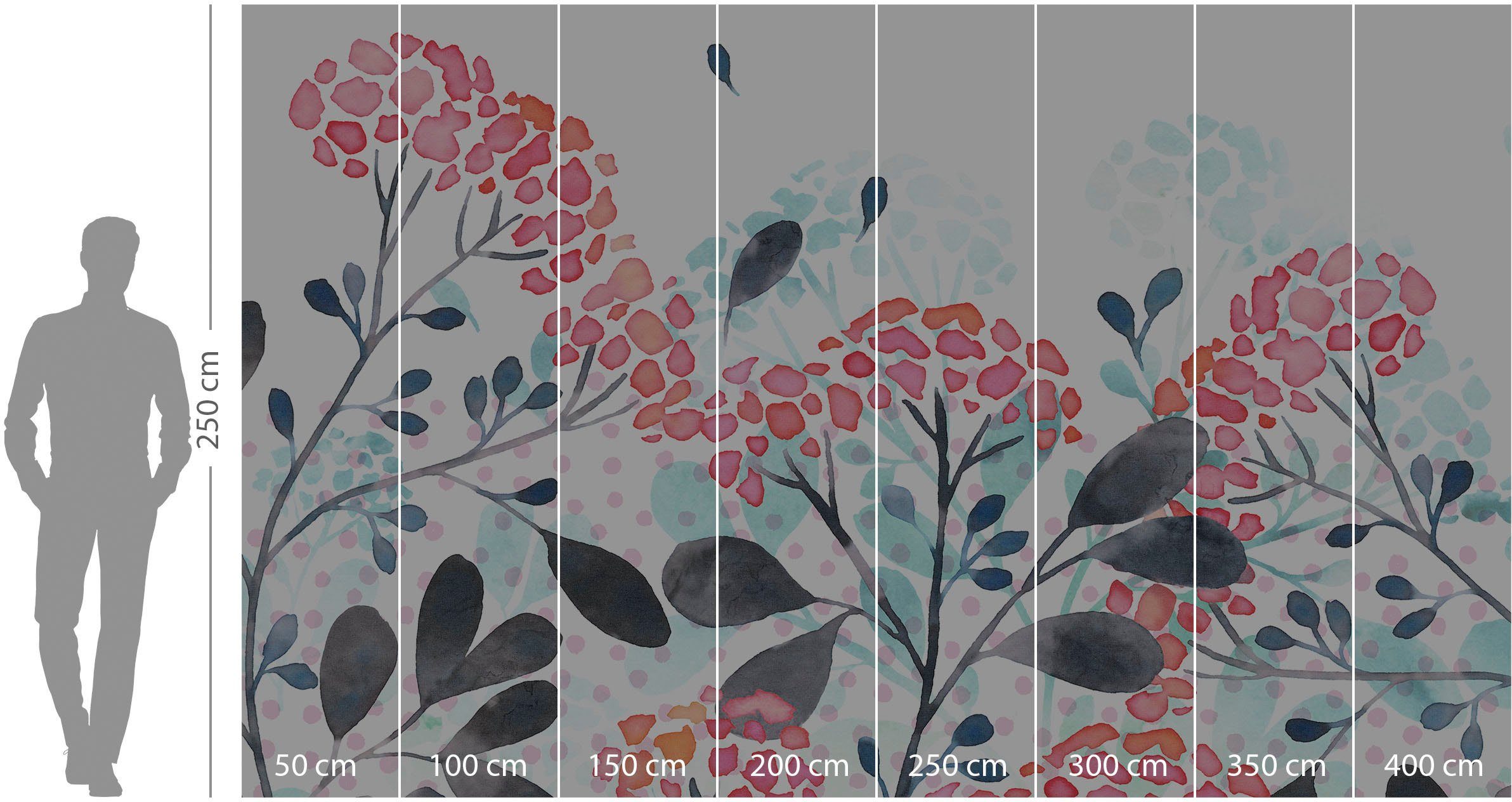 Komar Vliesbehang Digitale print vlies - Summer Breath - Afmeting 400 x 250 cm (1 stuk)
