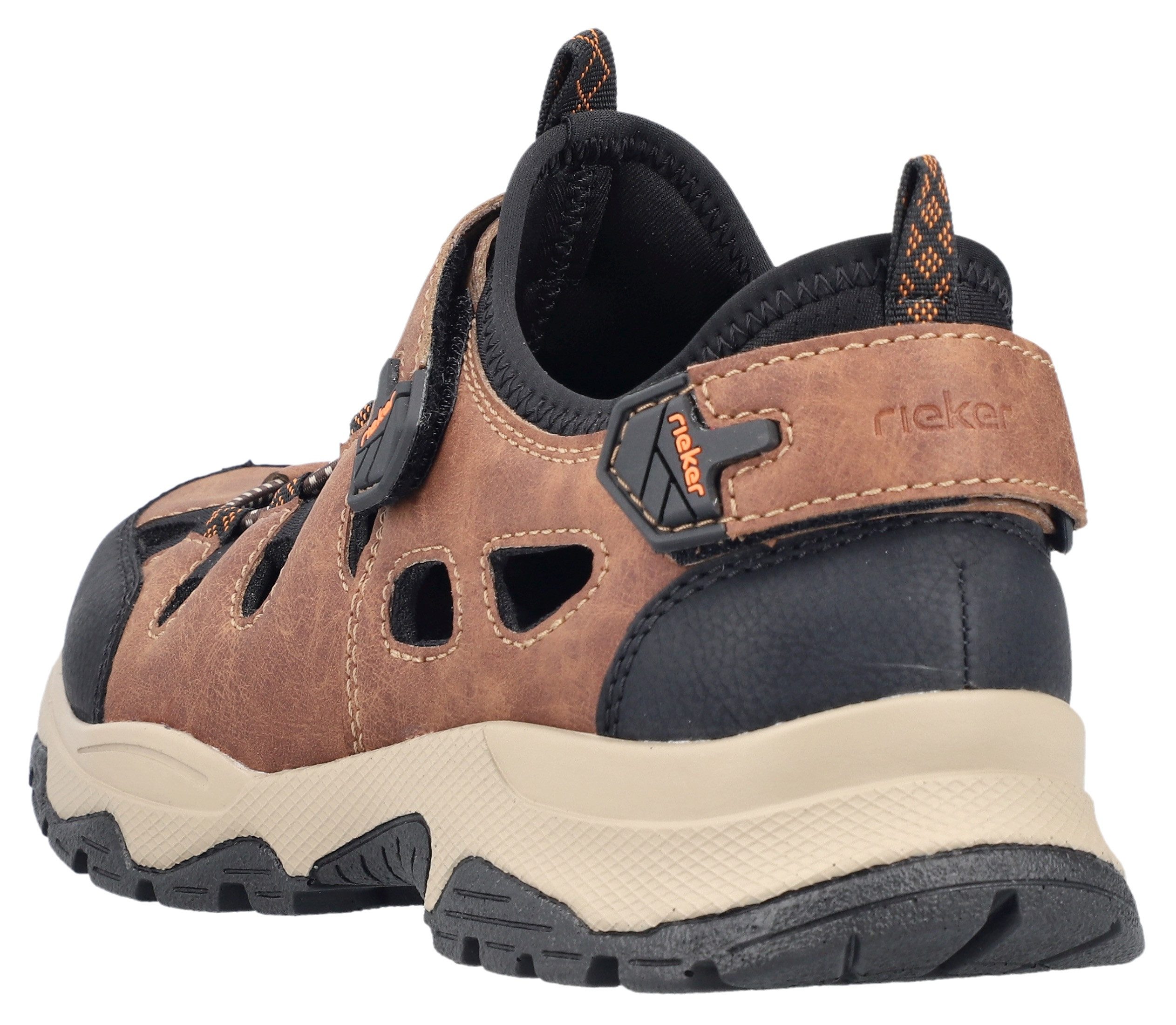 Rieker Slip-on sneakers , instapschoen, trekking schoen, outdoorschoen met luchtige perforaties