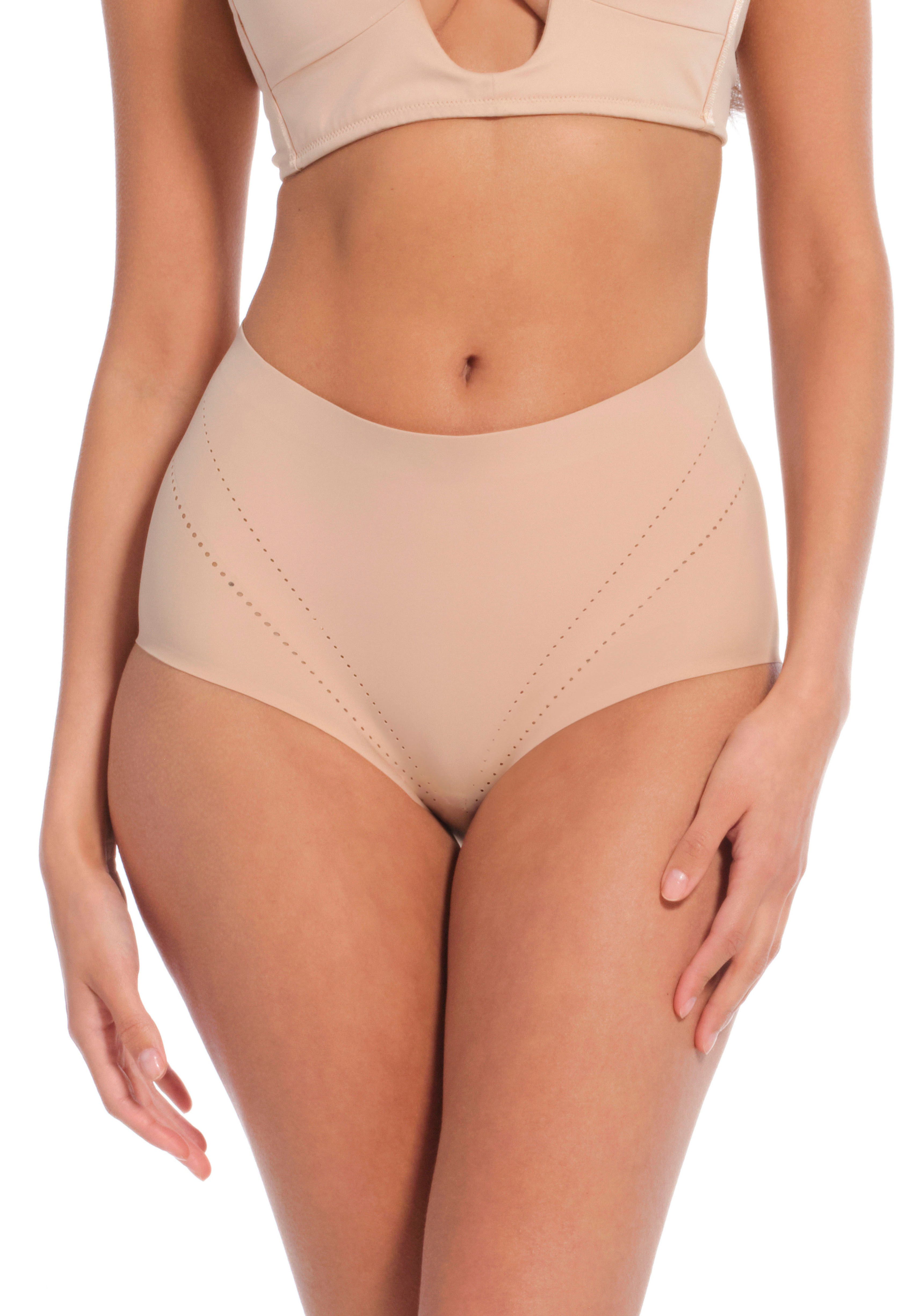 Magic Body Fashion Shapingslip Dream Shaper Brief zacht materiaal met ademend ontwerp dames slips maat XL bruin