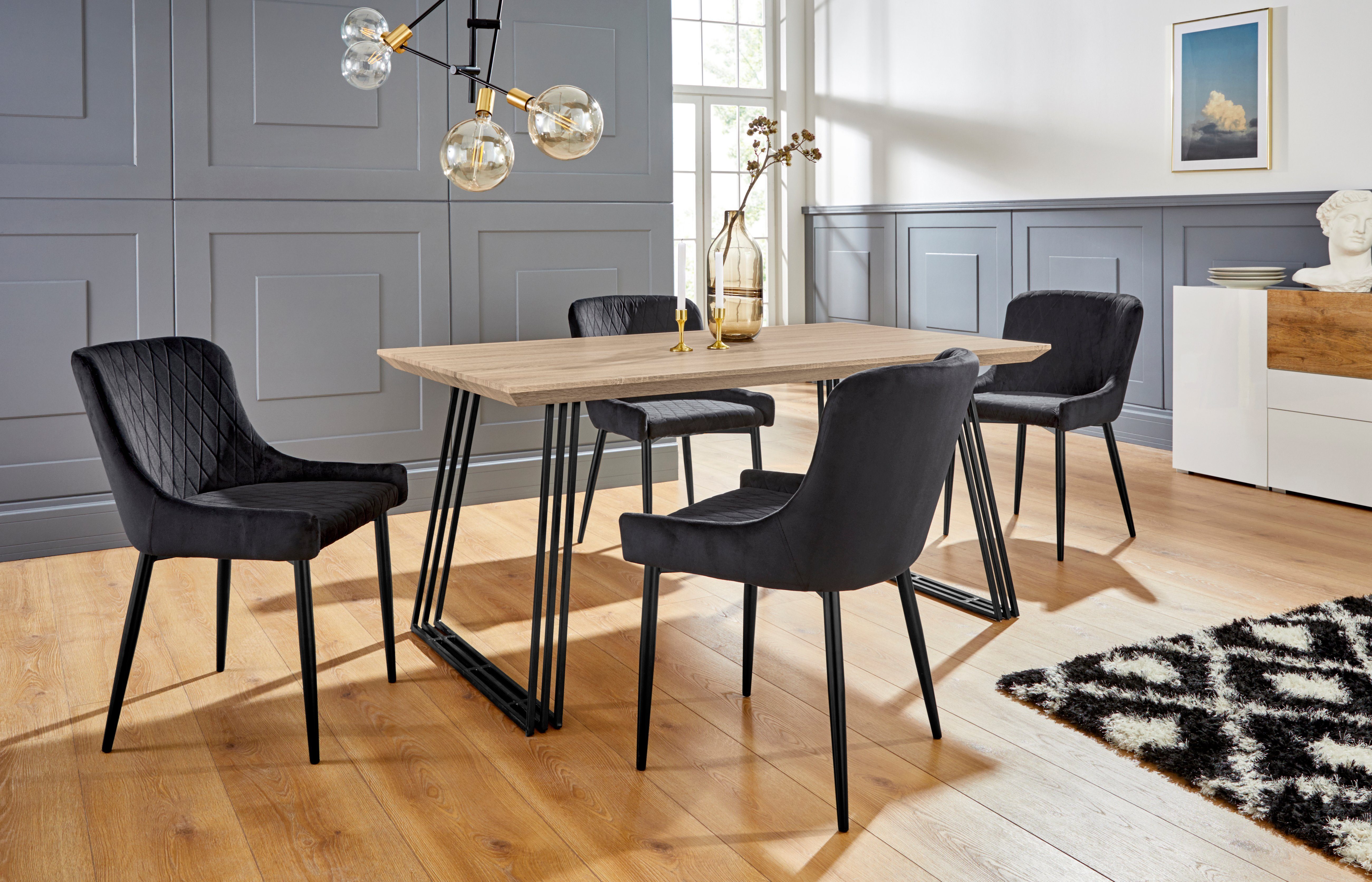 Home affaire Eettafel Kairo Breedte ca. 160 cm