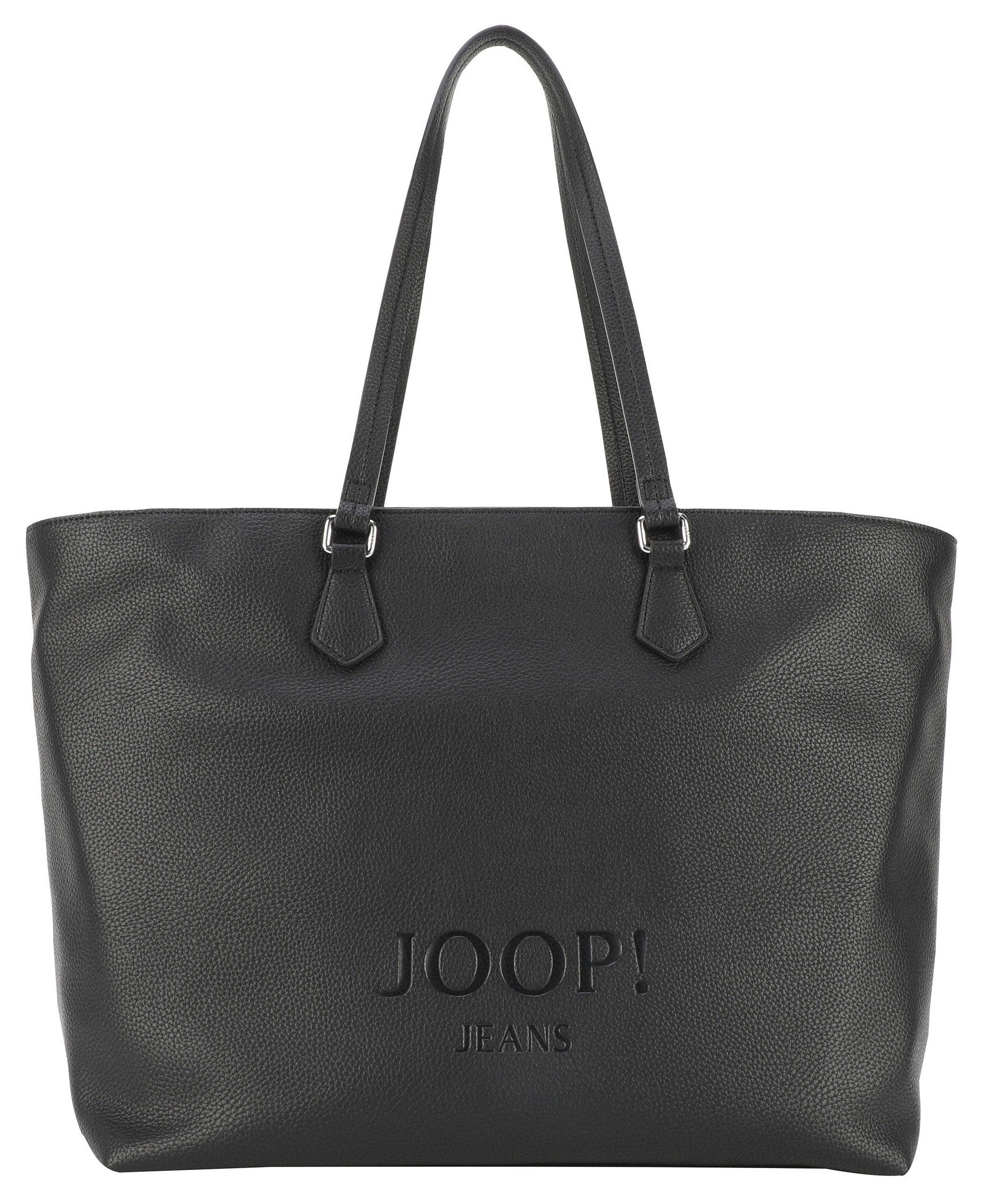 JOOP! JEANS Shoppers lettera 1.0 lara shopper in zwart