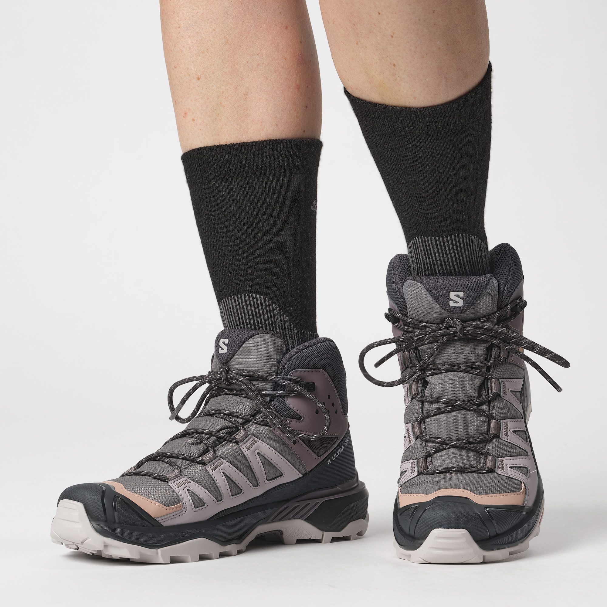 Salomon Sportsokken X ULTRA ACCESS CREW 2-PACK
