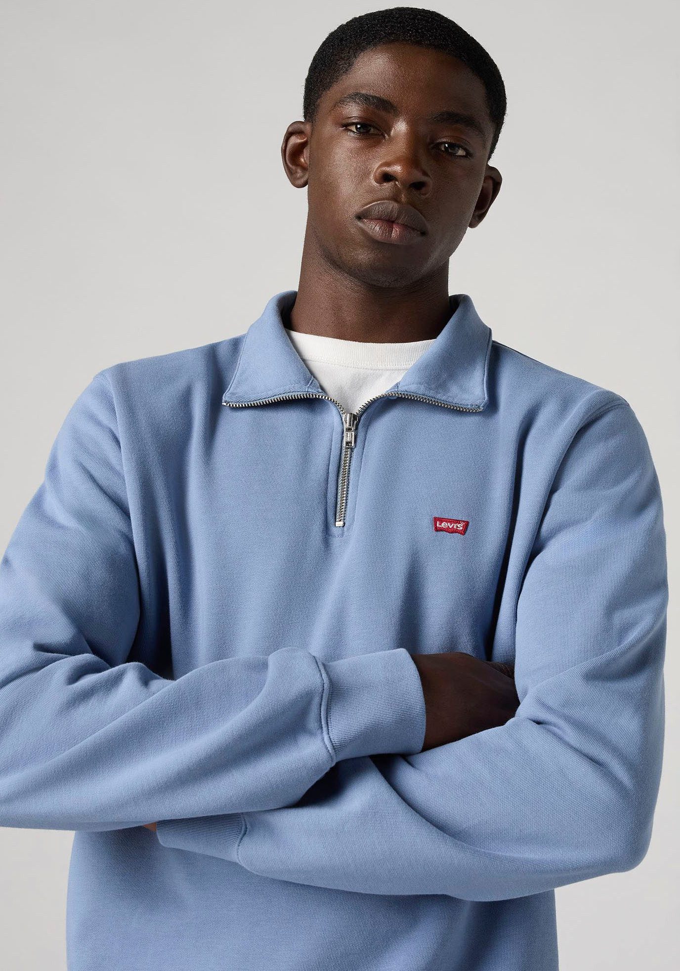 Levi's® Sweatshirt ORIGINAL HM 1/4 ZIP