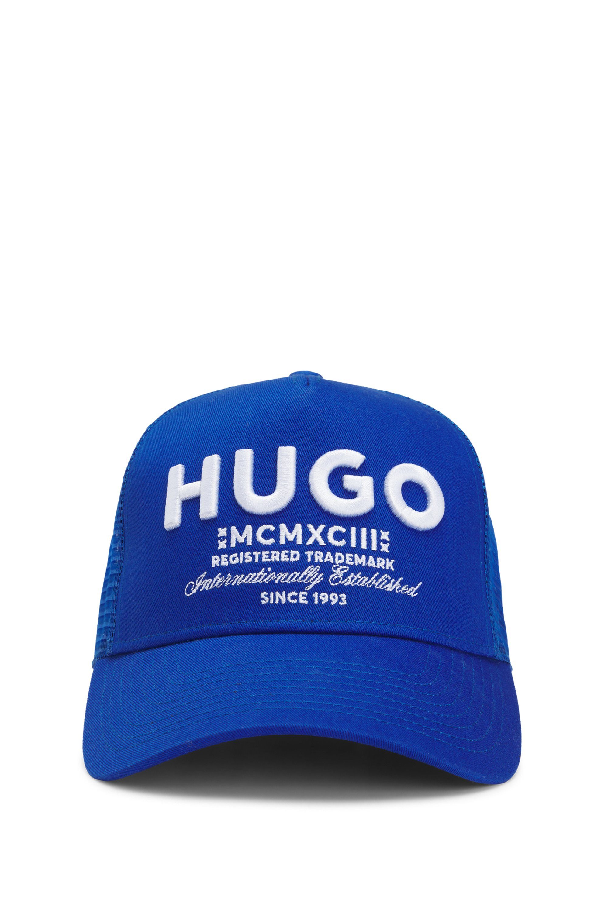 HUGO Blue Baseball pet Merk Uniseks