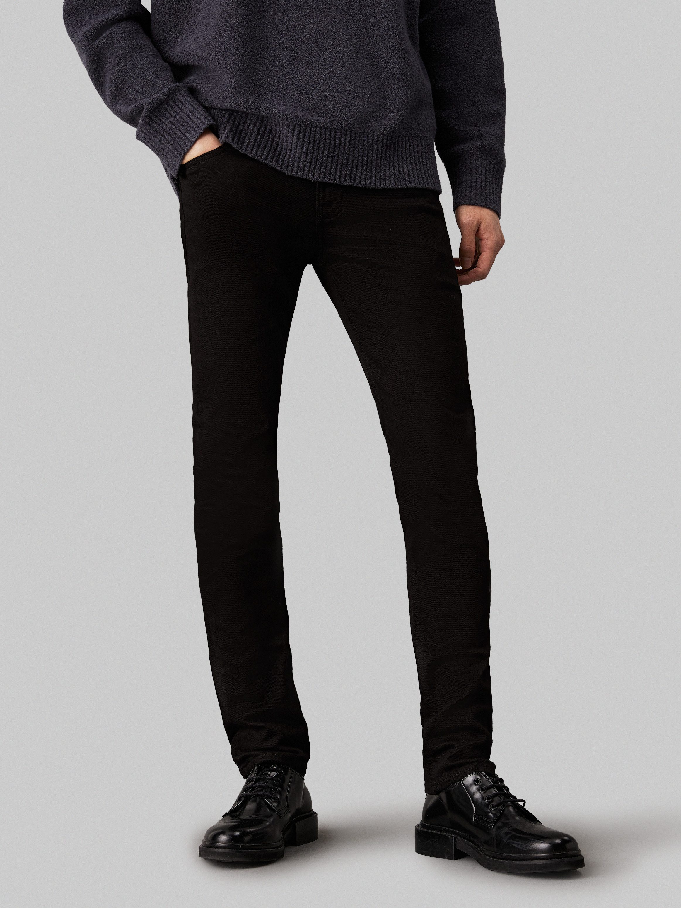 Calvin Klein Skinny fit jeans Skinny in 5-pocketsstijl heren skinny jeans maat 32 zwart
