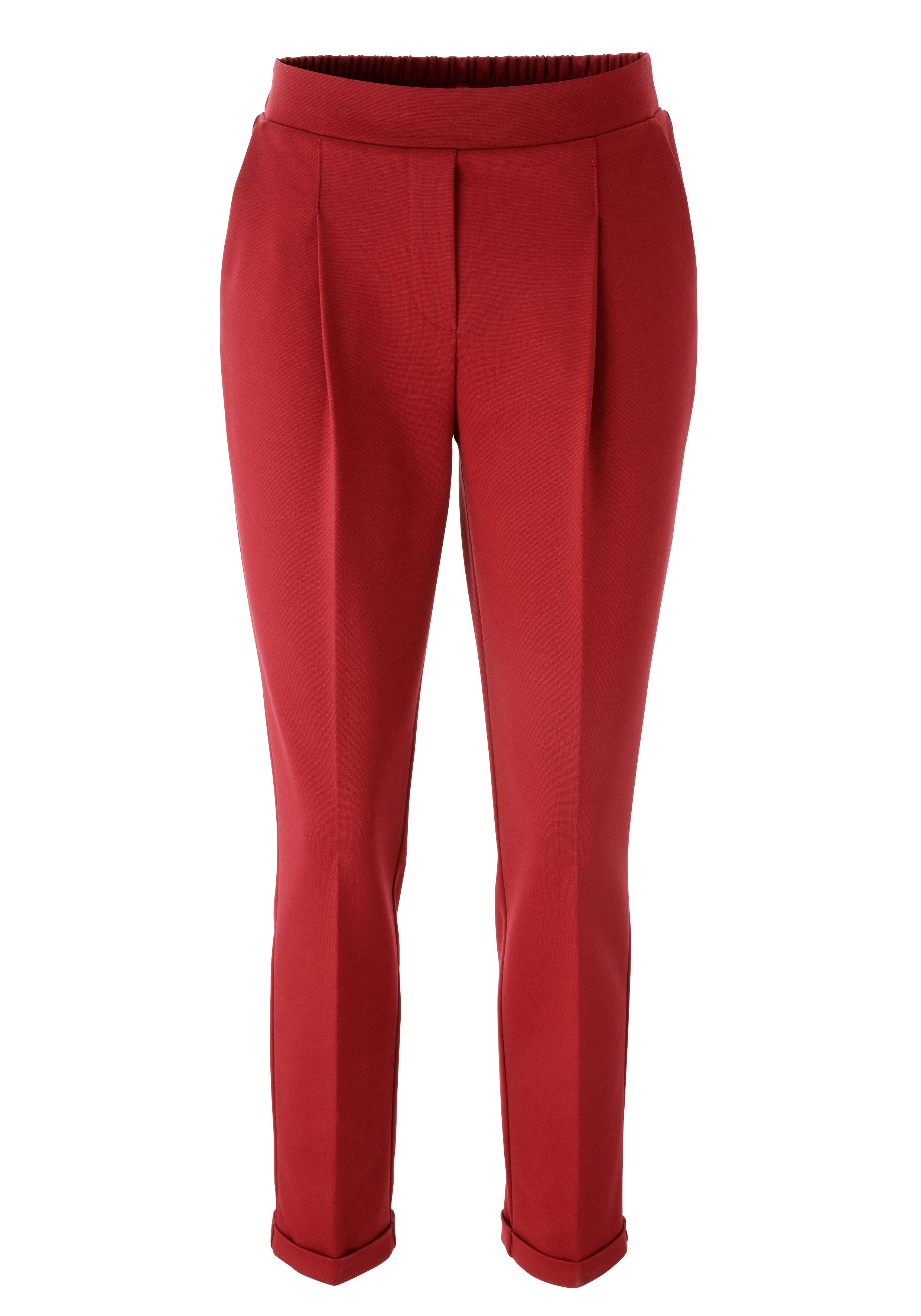Aniston SELECTED Comfortbroek met plooien