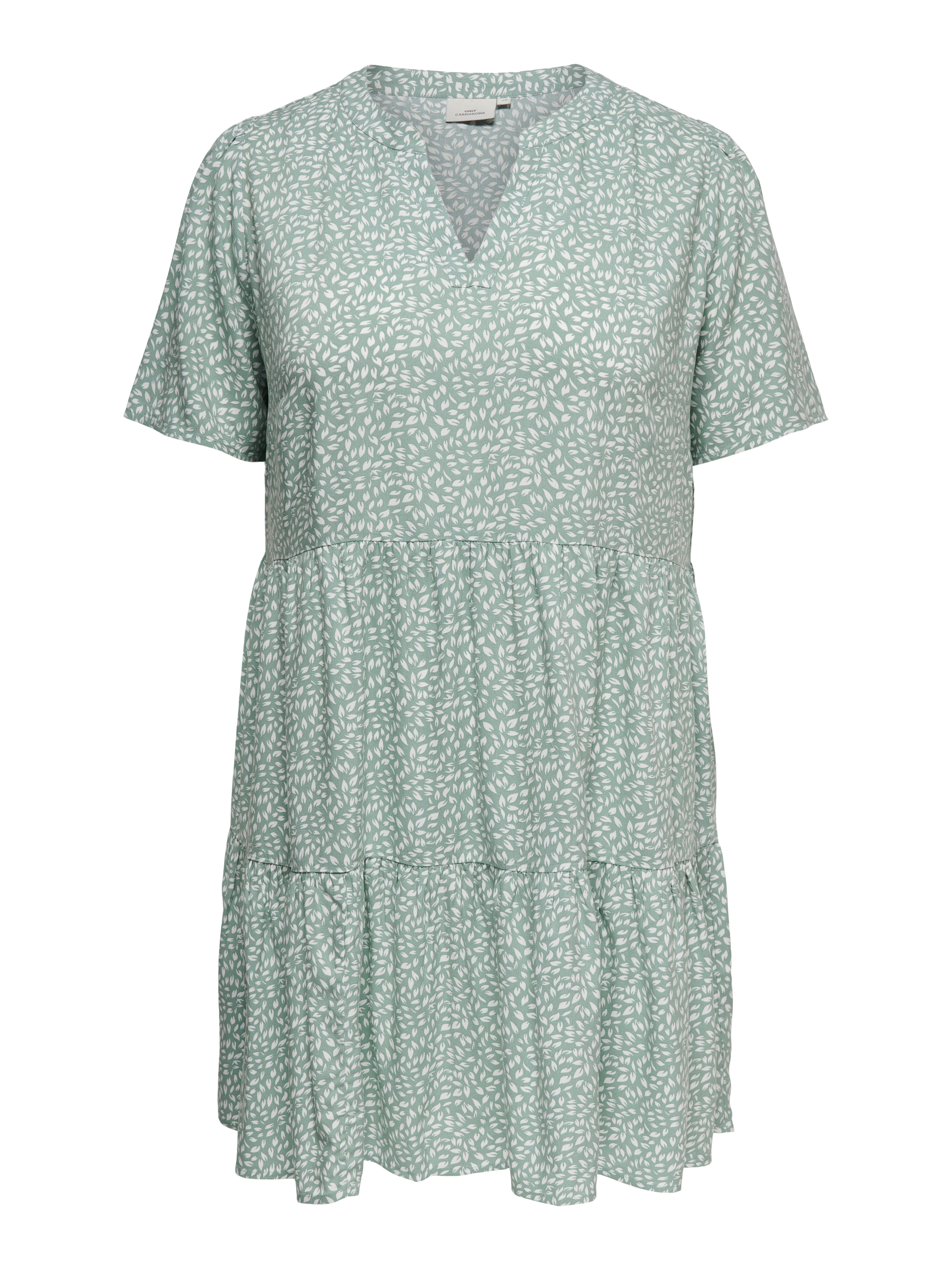 ONLY CARMAKOMA Mini-jurk CARZALLY LIFE S/S THEA TUNIC DRESS NOOS