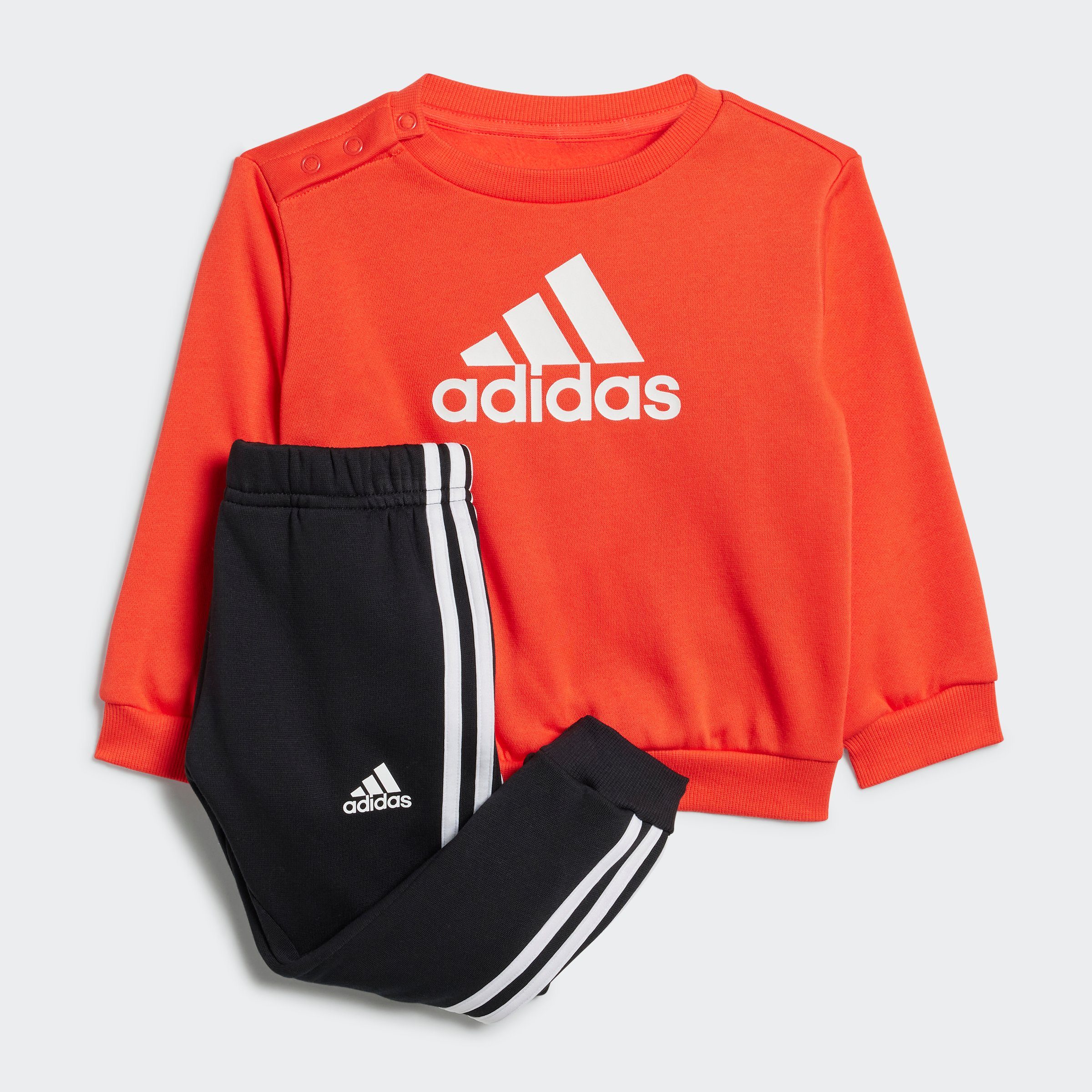 adidas Sportswear Trainingspak I BOS LOGO JOG (set, 2-delig) kinderen trainingspakken maat 68 rood