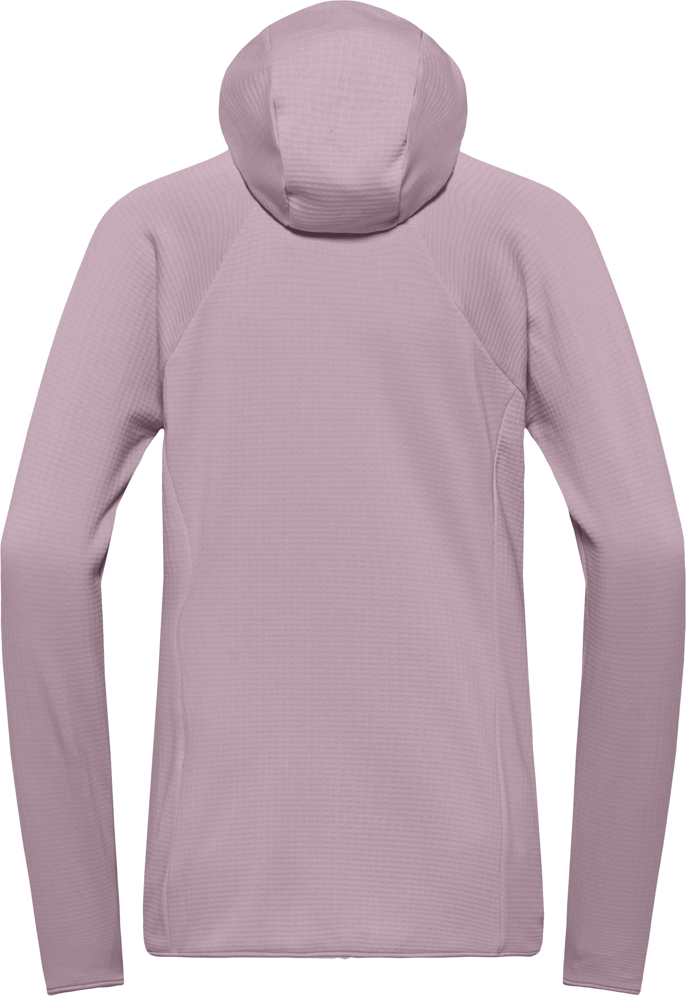 Jack Wolfskin Fleecejack met capuchon KOLBENBERG HOODED FZ W Gaasfleece, overgangsjas, ademend