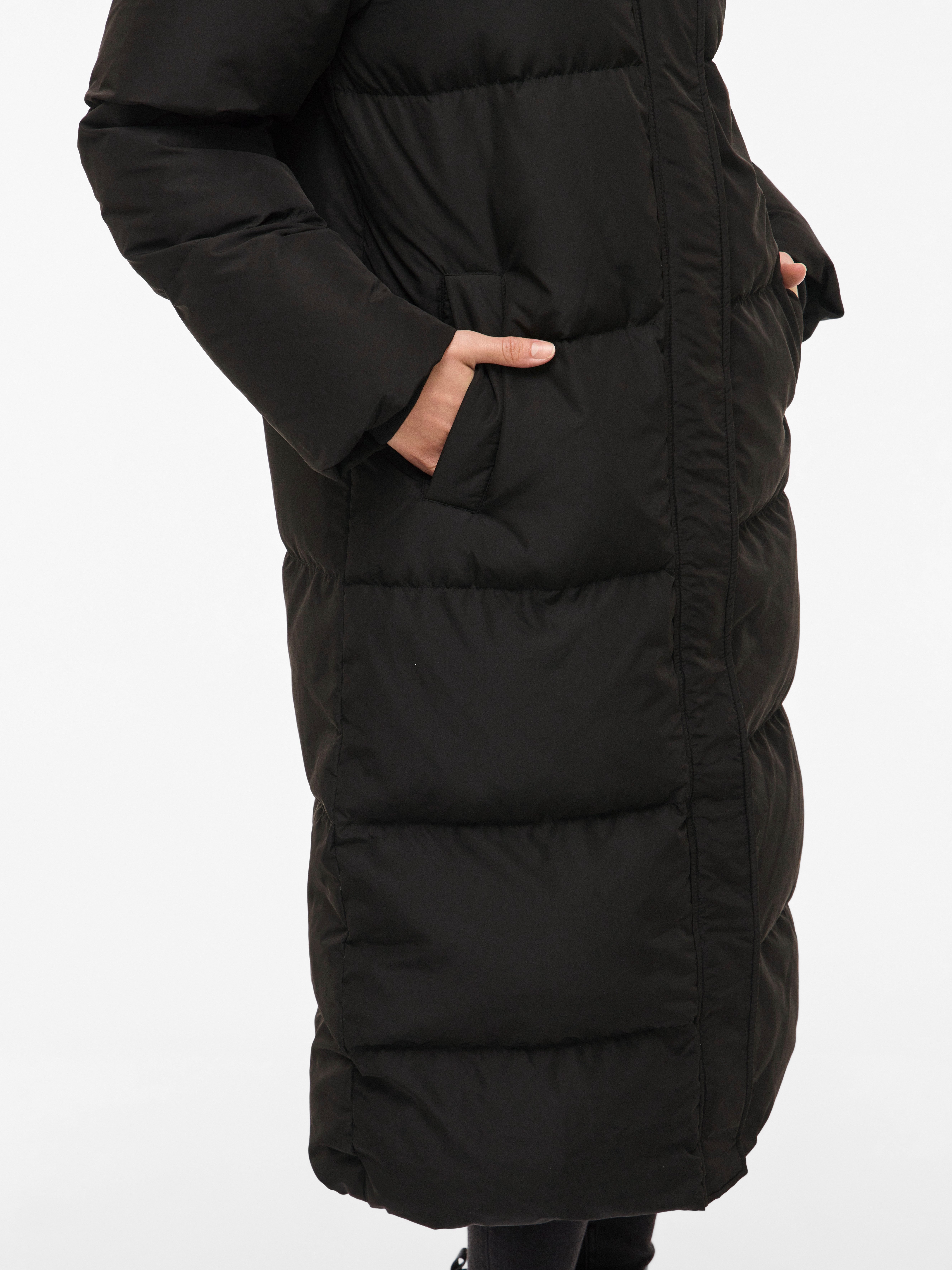 Vila Gewatteerde jas VISTARI LONG DOWN COAT - NOOS
