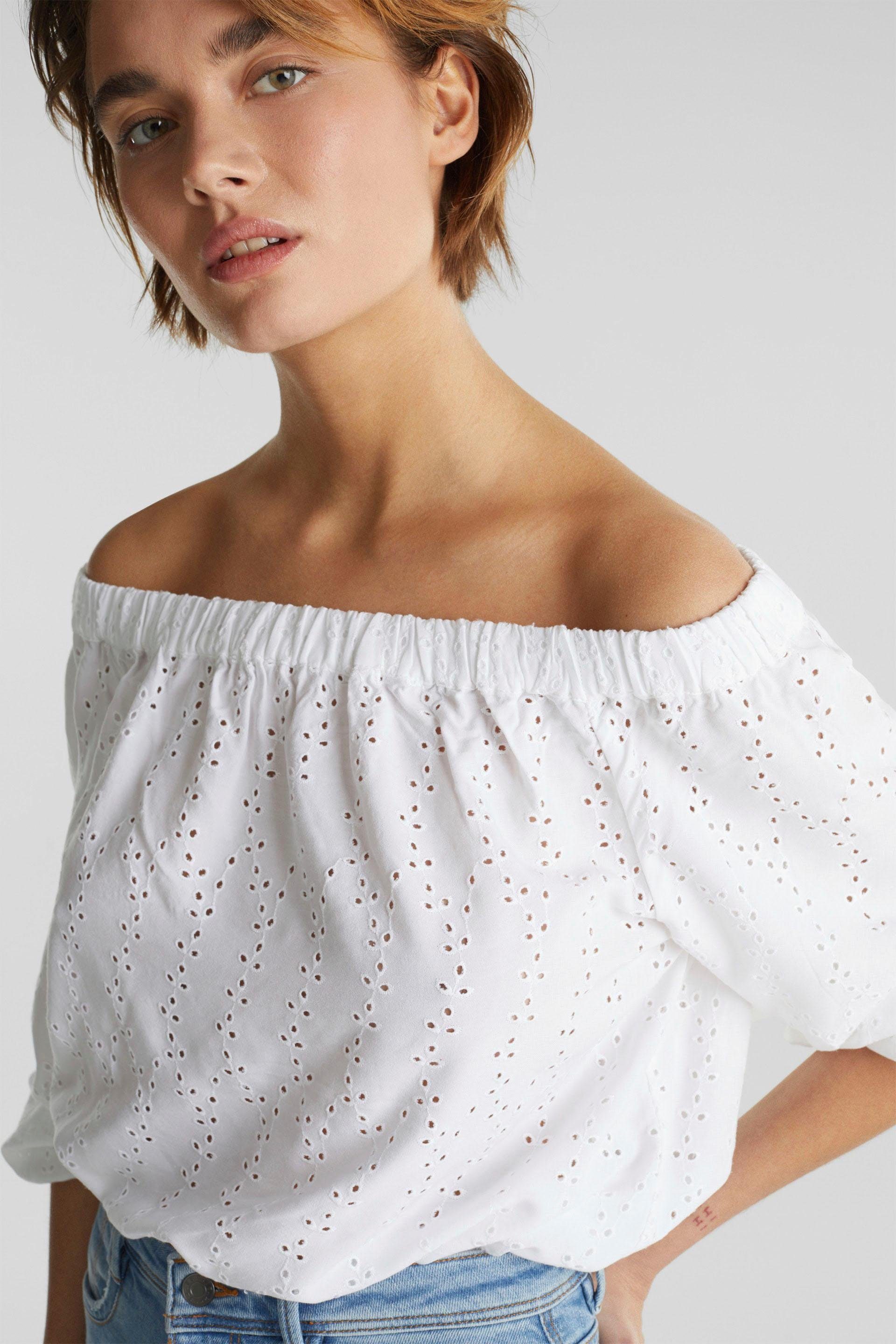 ESPRIT blouse met carmenhals makkelijk gekocht | OTTO ESPRIT blouse met carmenhals makkelijk gekocht | OTTO