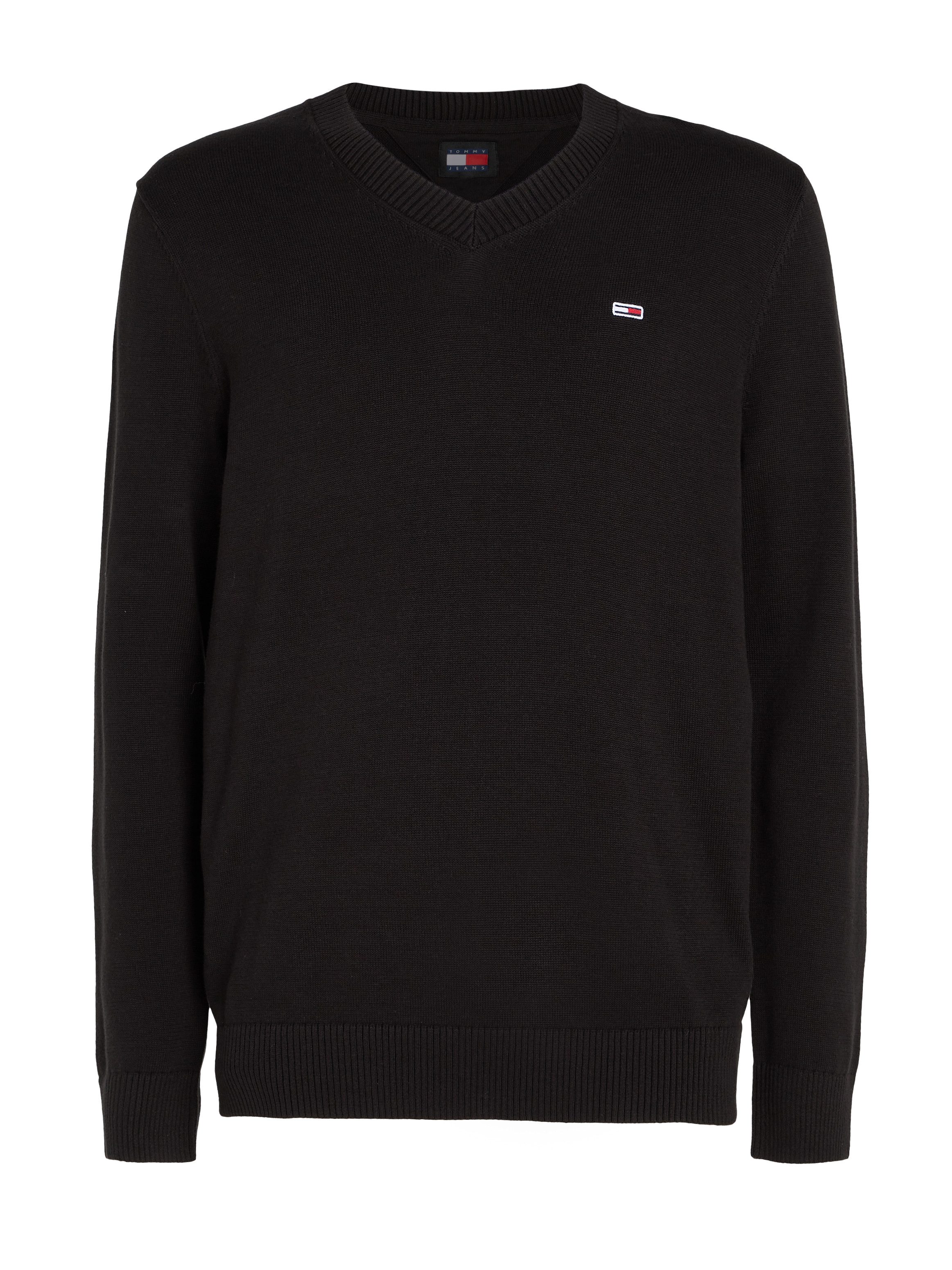 TOMMY JEANS Sweatshirt TJM SLIM V NECK ESSNTL SWEATER