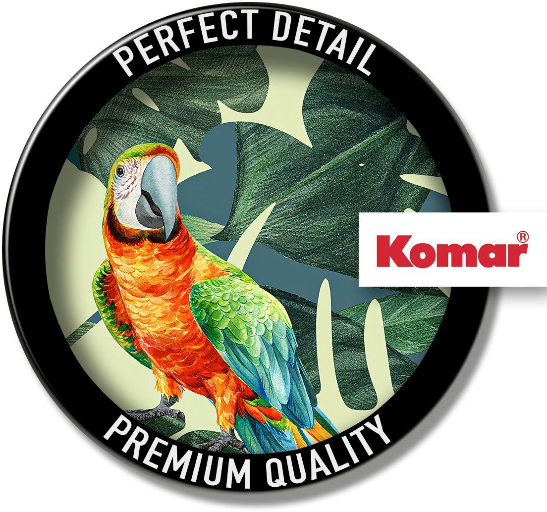 Komar Wanddecoratie Green-Winged Macaw Wanddecoratie - zonder lijst (1 stuk)