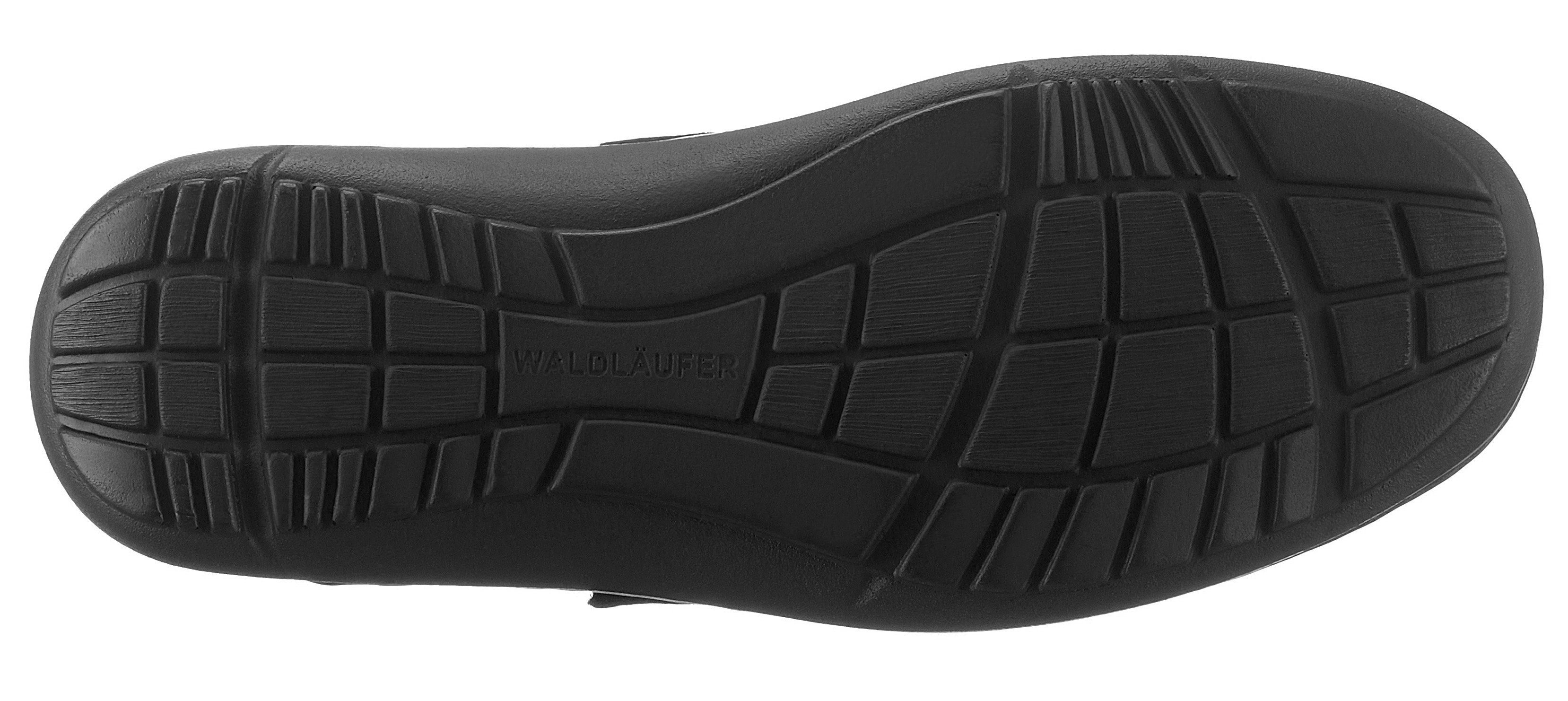 Waldläufer Klittenbandschoenen Herwig Slipper, comfortschoen, vrijetijdsschoen met klittenband, G-breedte