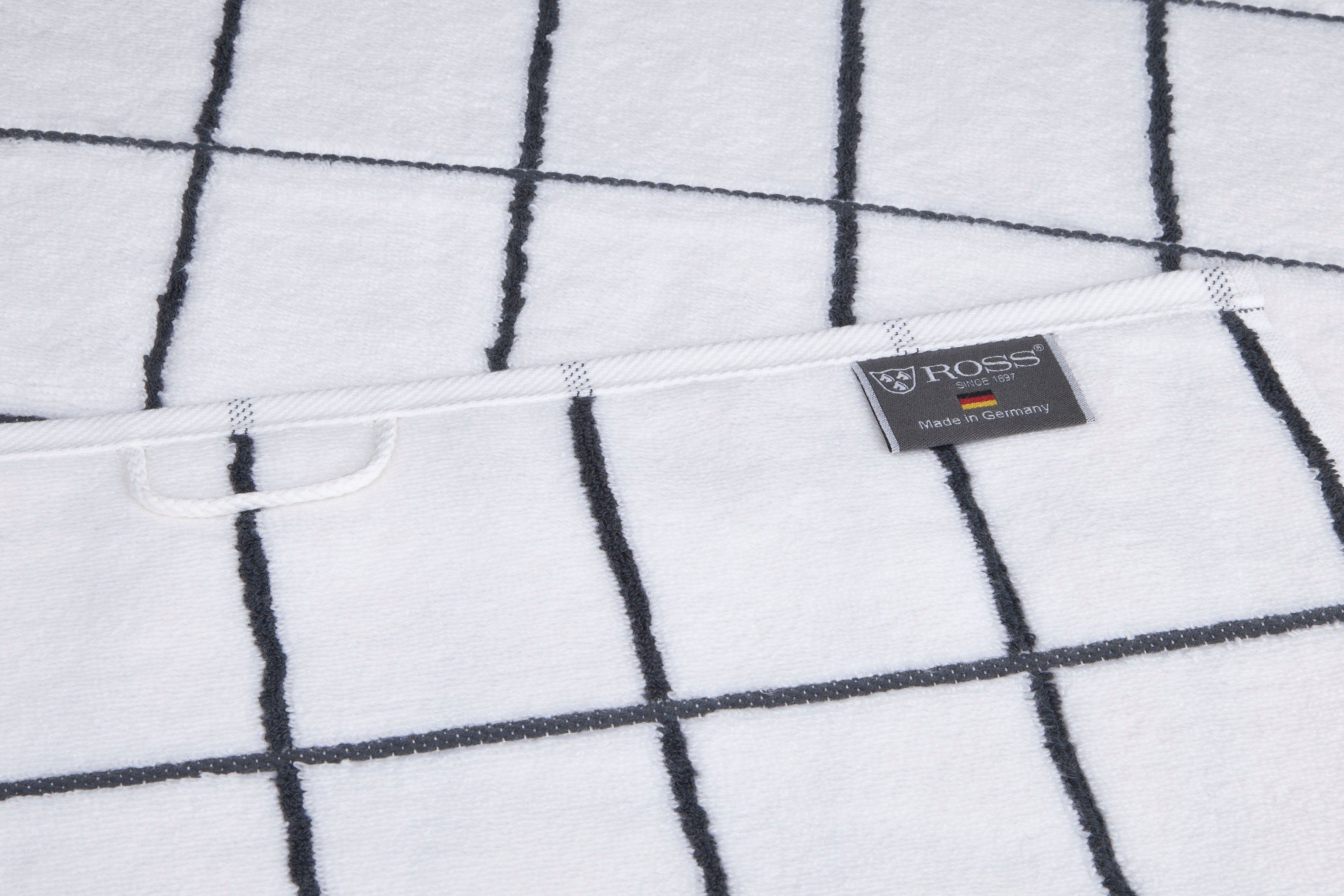 ROSS Douchelaken Cashmere geruit in modieuze kleuren (1 stuk)