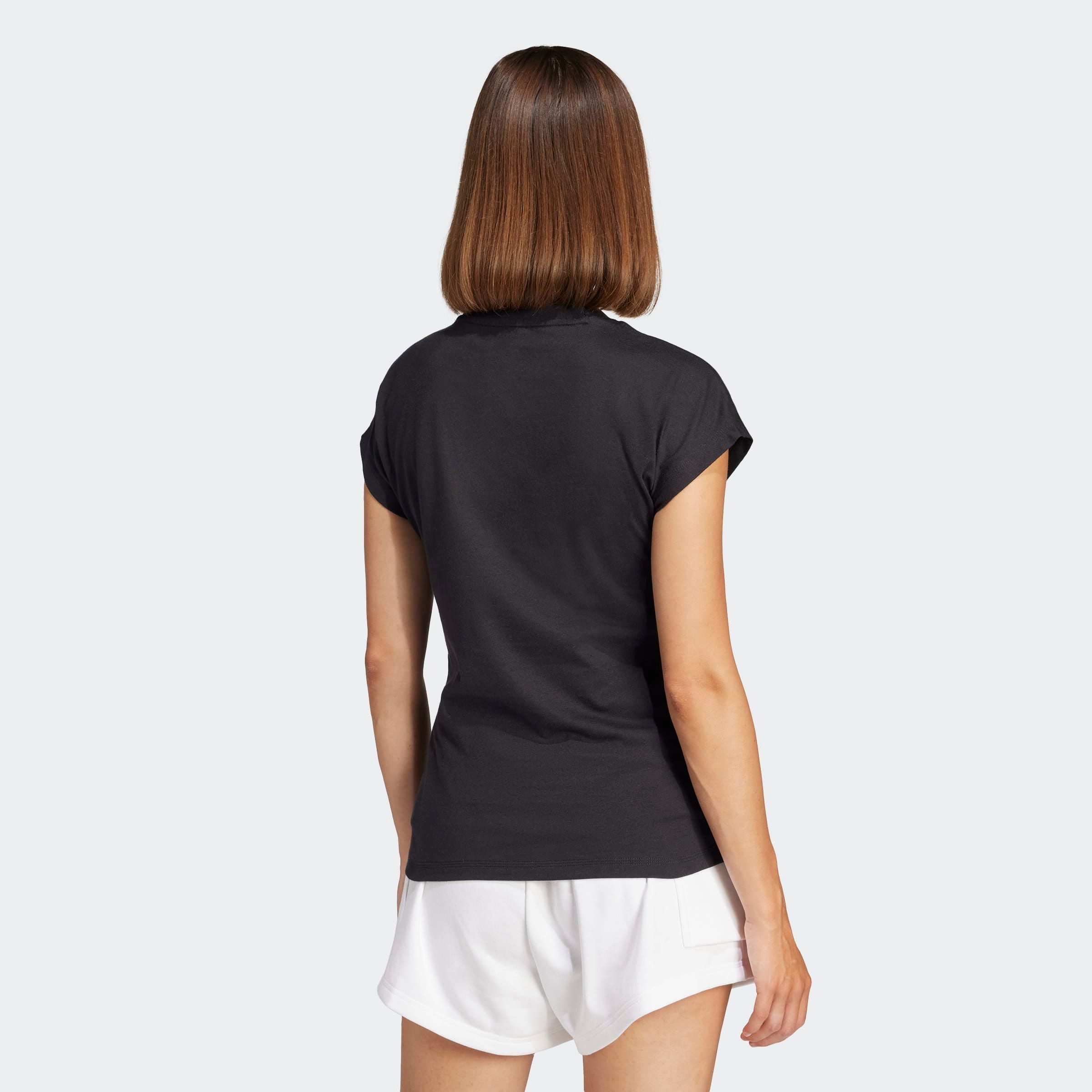 adidas Sportswear T-shirt W LIN SJ T Basic T-shirt van zacht materiaal