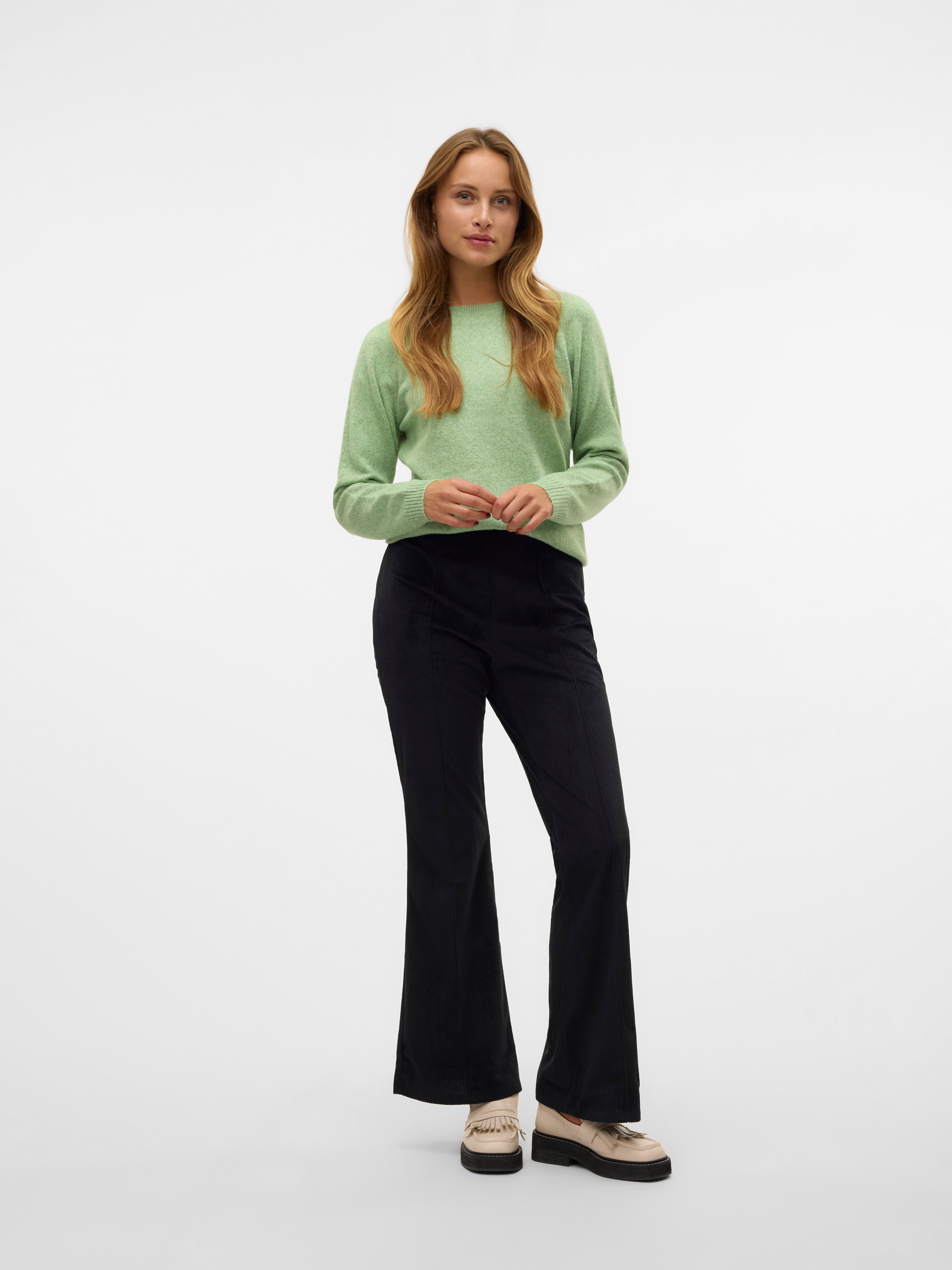 Vero Moda Trui met ronde hals VMDOFFY LS O-NECK BLOUSE GA NOOS