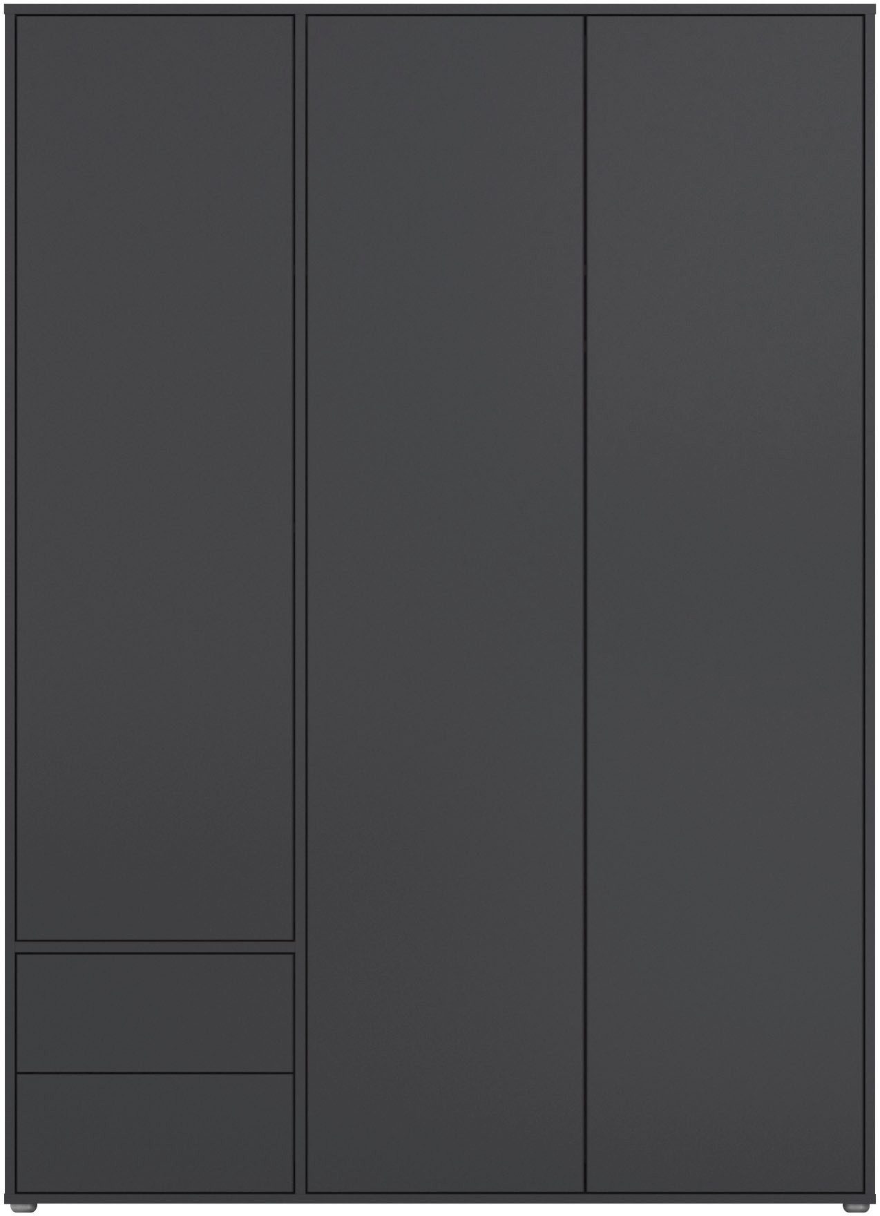 rauch Draaideurkast Kledingkast Kast Garderobe Wasmand NABILA veel Opbergruimte met 2 lades en push-to-open functie topseller made in germany