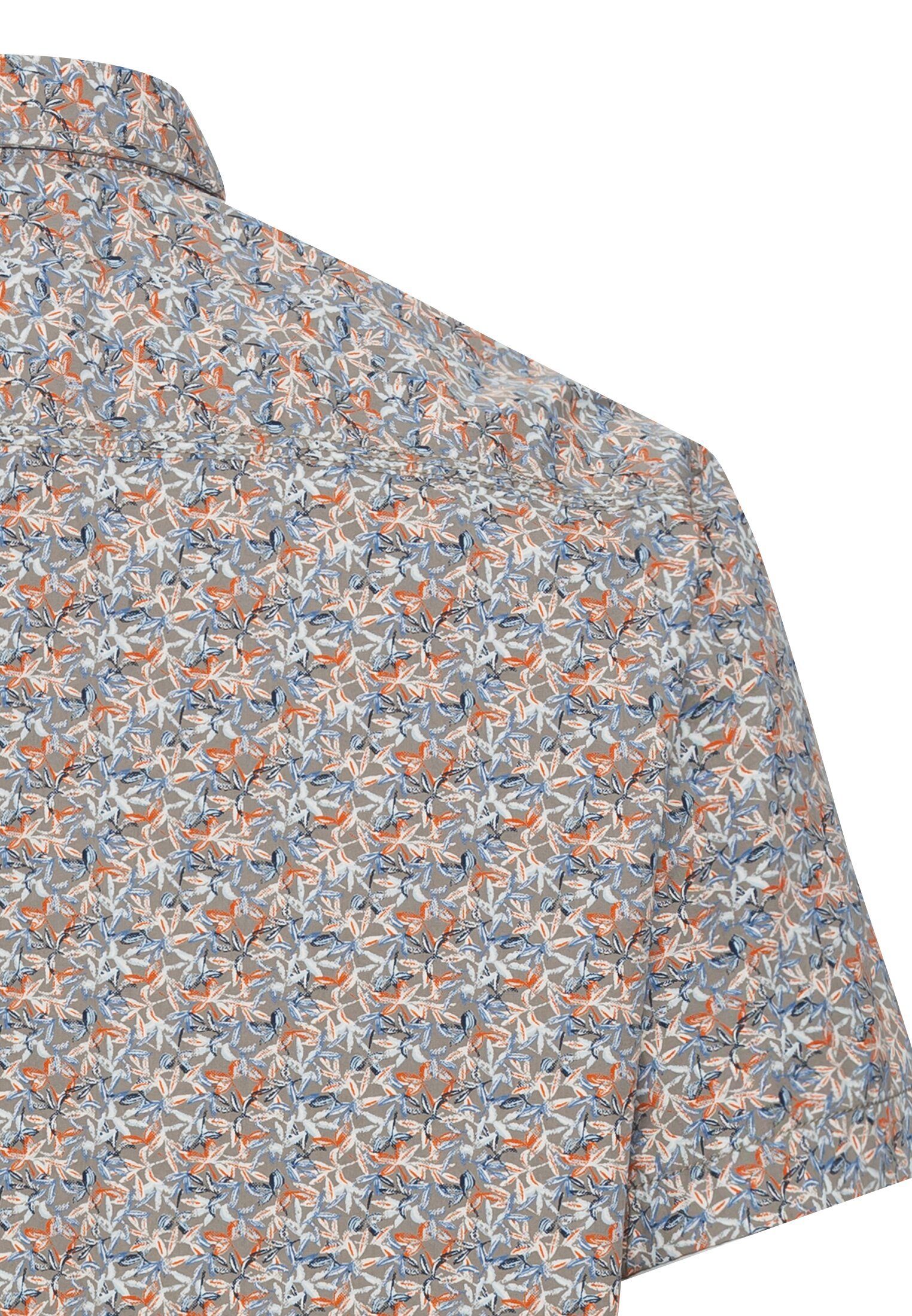 camel active Overhemd met korte mouwen met allover bloemenpatroon