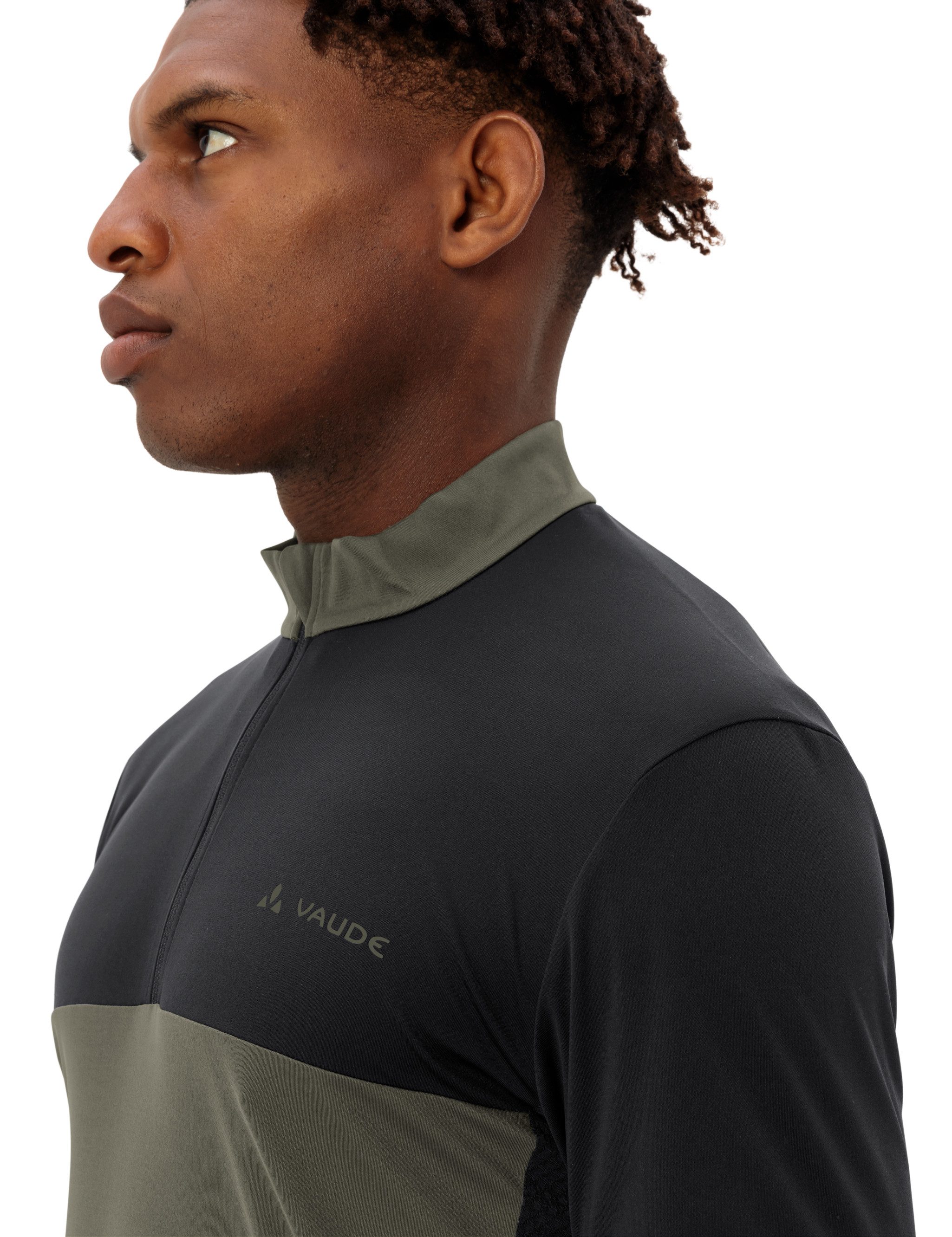 VAUDE Fietsshirt Men's Matera HZ Tricot Fiets shirt met 3 achterzakken (1-delig)