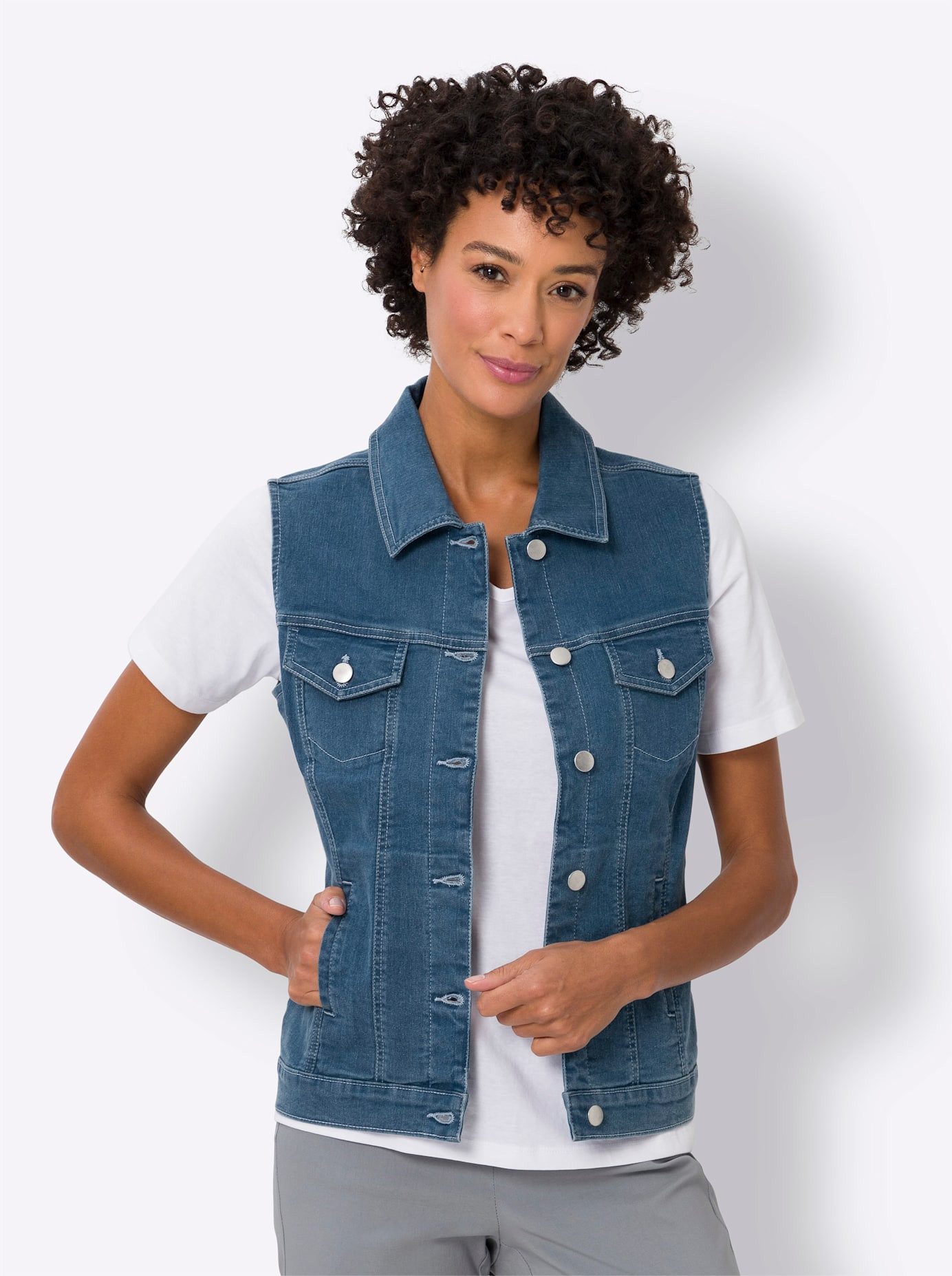 Classic Basics Jeansgilet